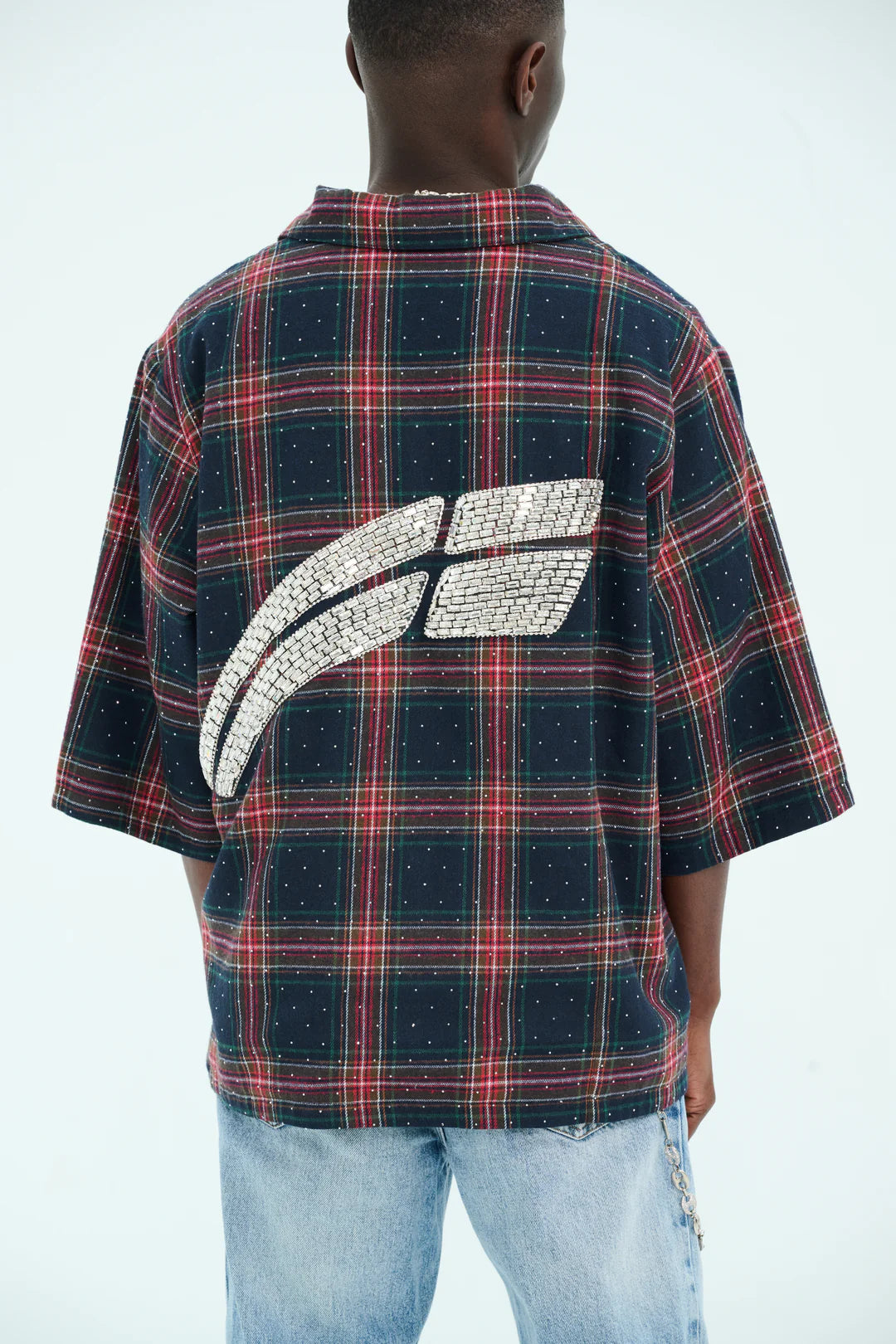 RVS Labs "Lumière" Navy/Crimson Flannel