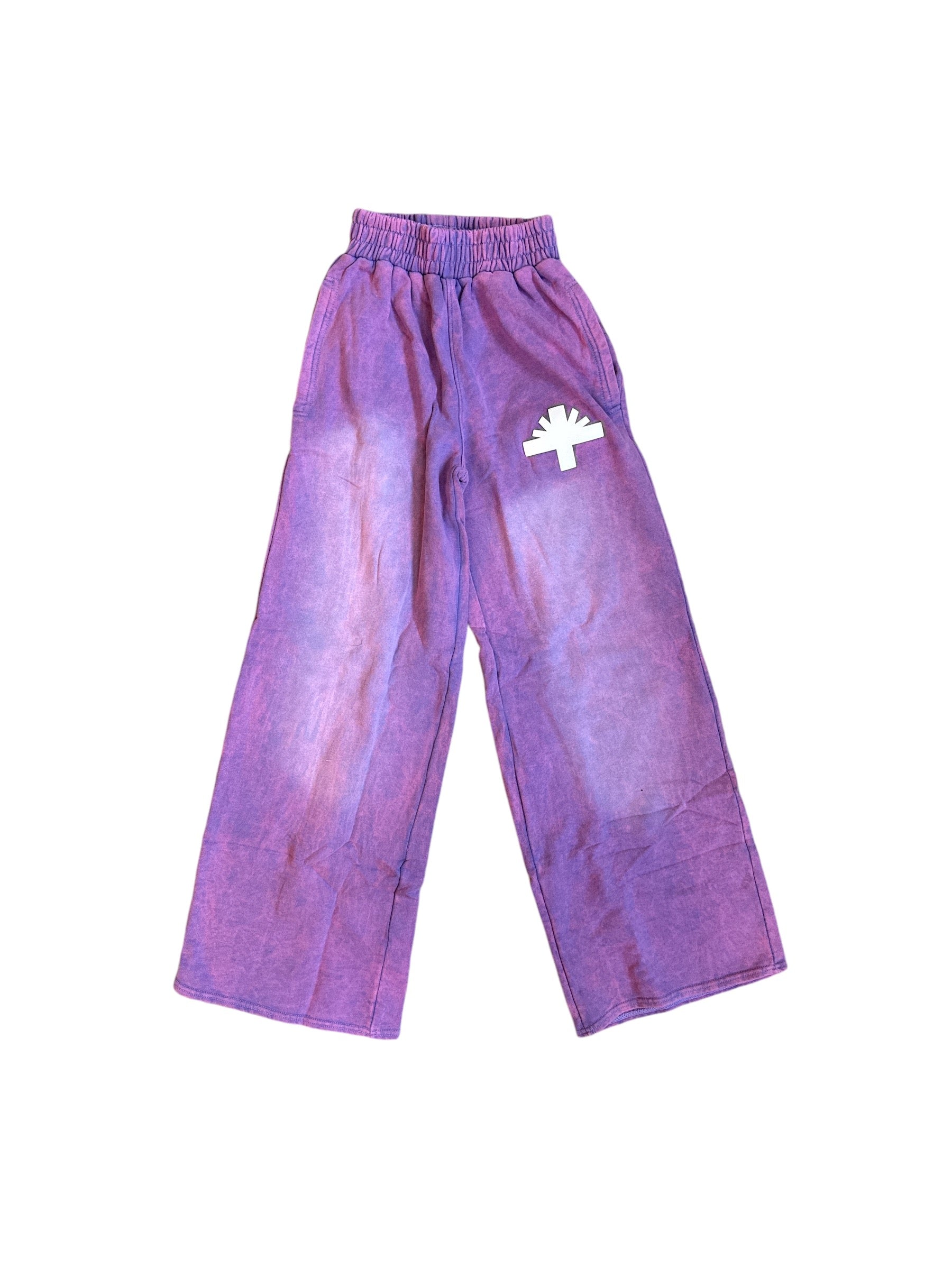 Vertabrae "C7" Purple Sweatpants