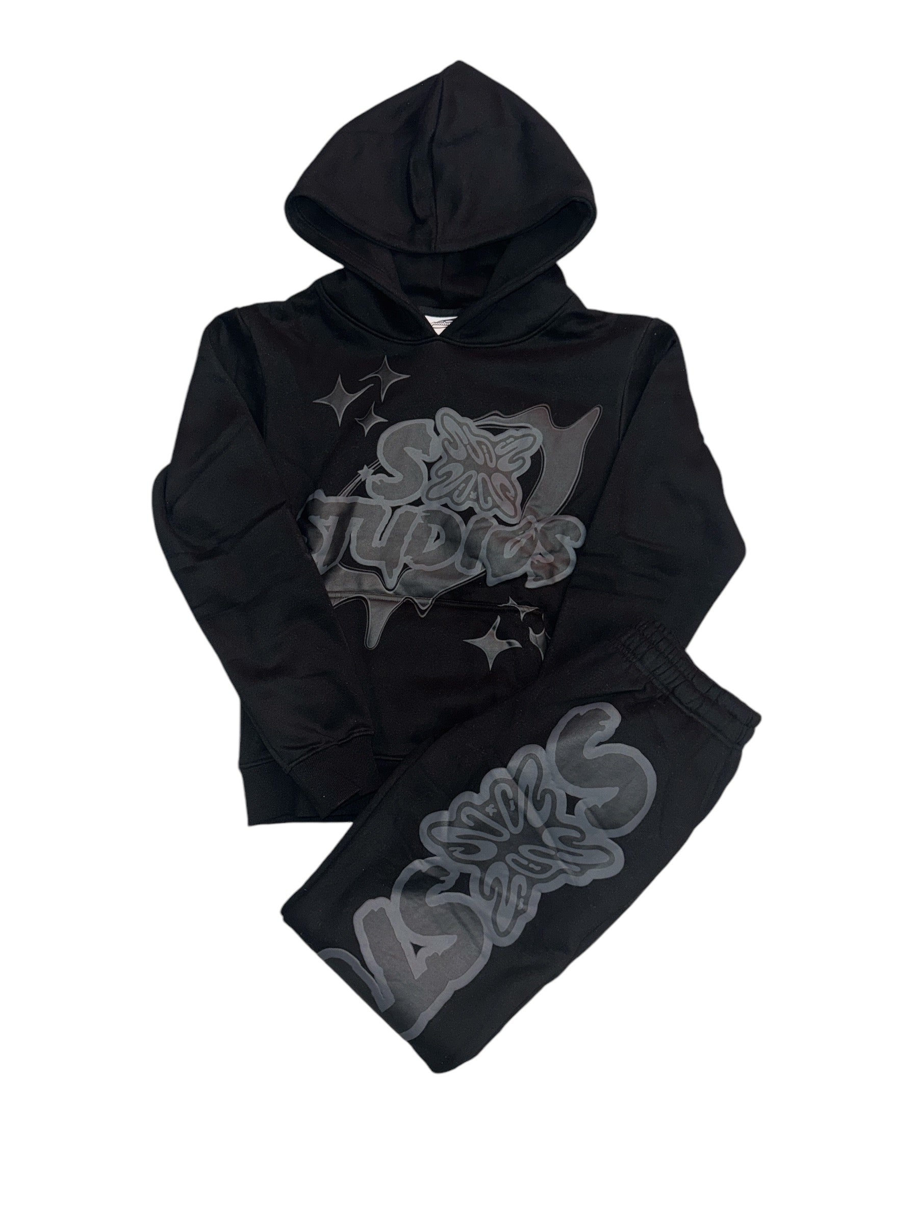 SB Studios Stain Bandz Triple Black Full Sweatsuit