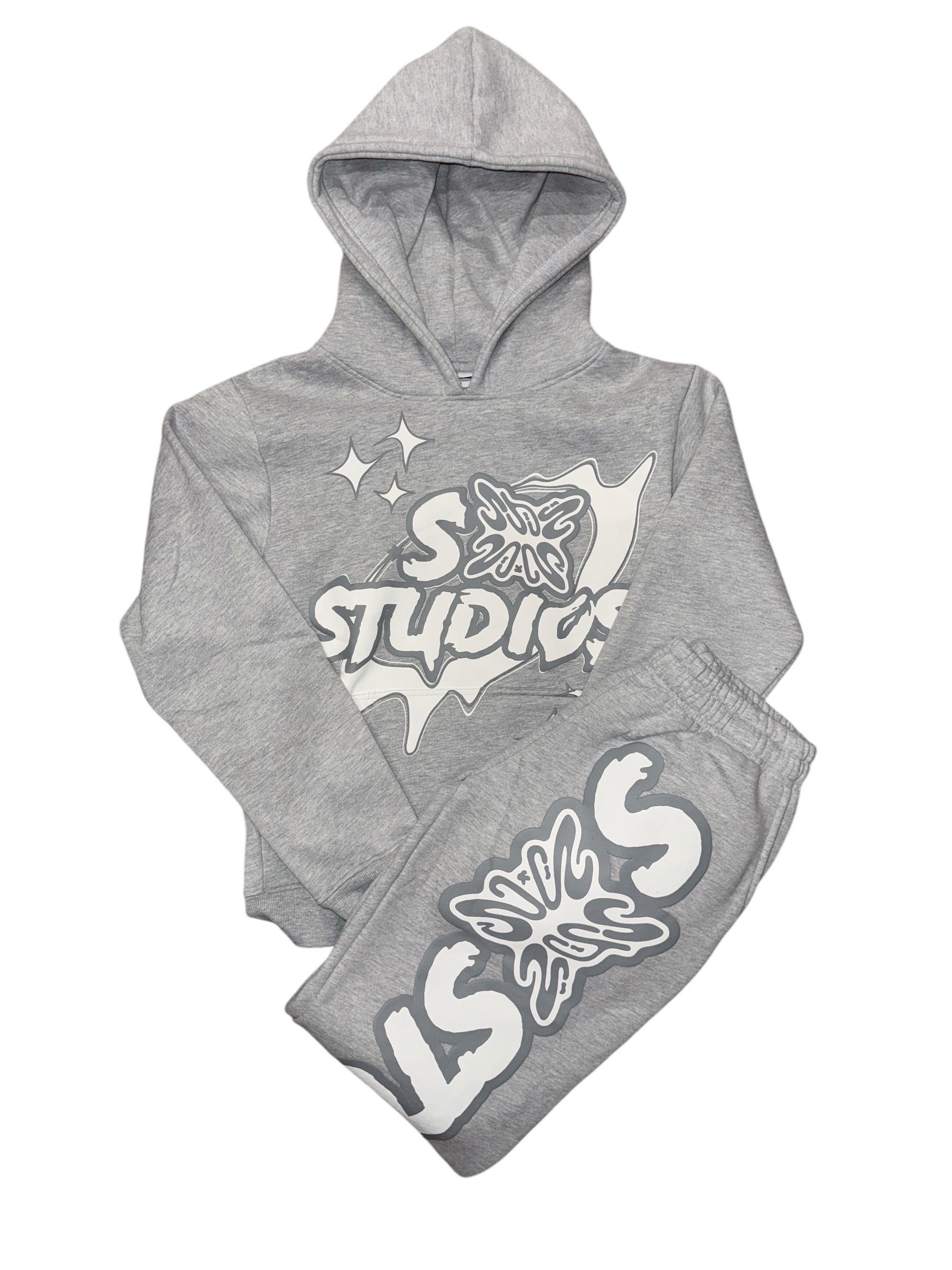 SB Studios Stain Bandz Cool Grey Full Sweatsuit