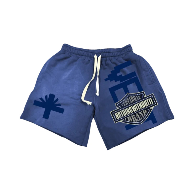 Vertabrae Harley Shorts Blue