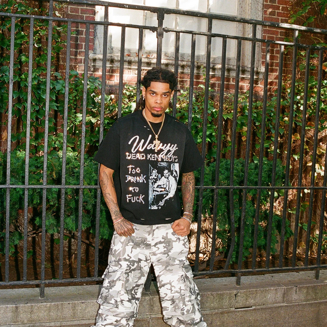 Wavyy "Kennedy" Rhinestone T-Shirt