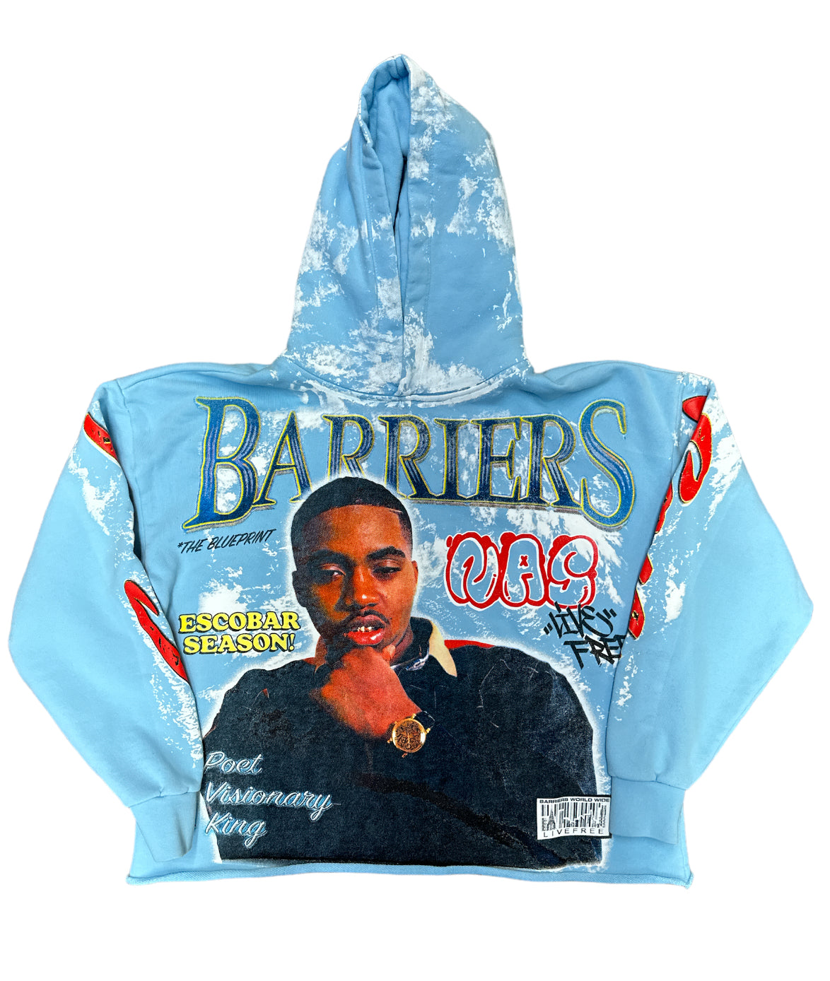 Barriers Nas Clouds Hoodie