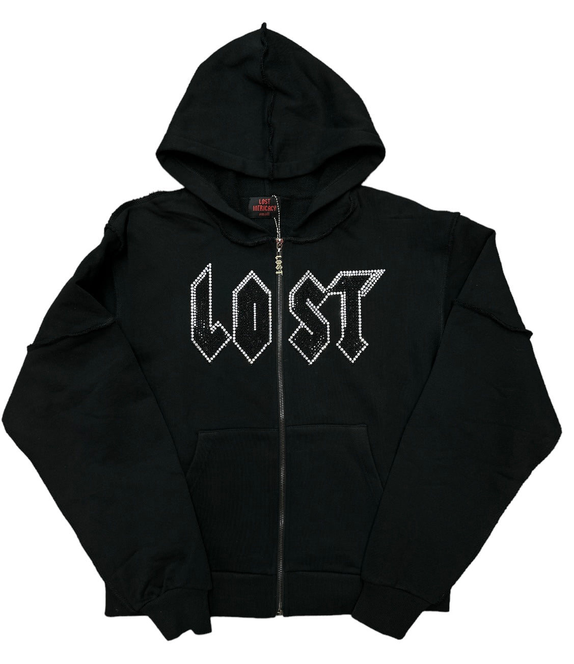 Lost Intricacy "Staff" Black Zip Up Hoodie