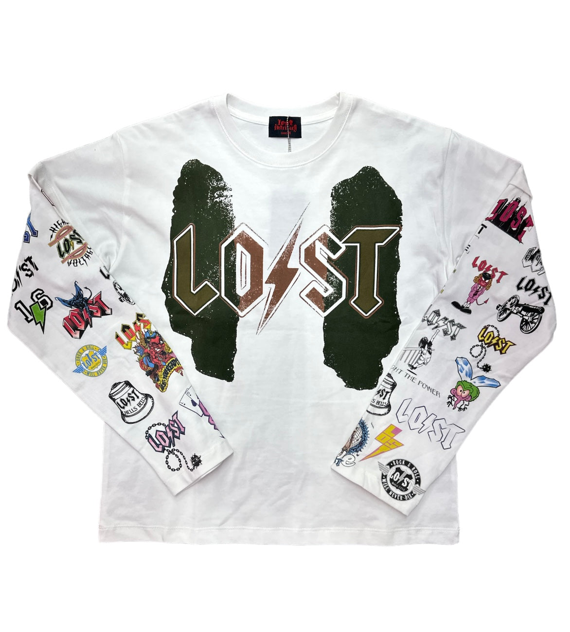 Lost "logos" Long Sleeve