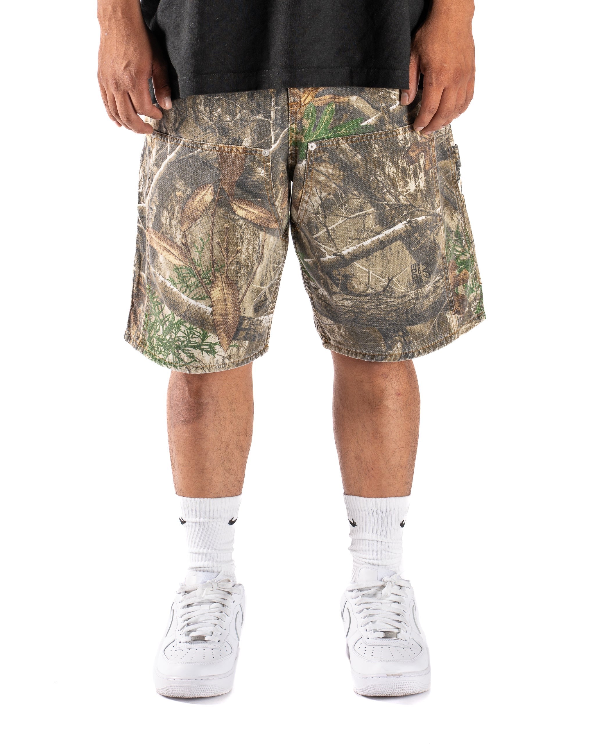 Mint Crew "Real Tree" Carpenter Jean Shorts