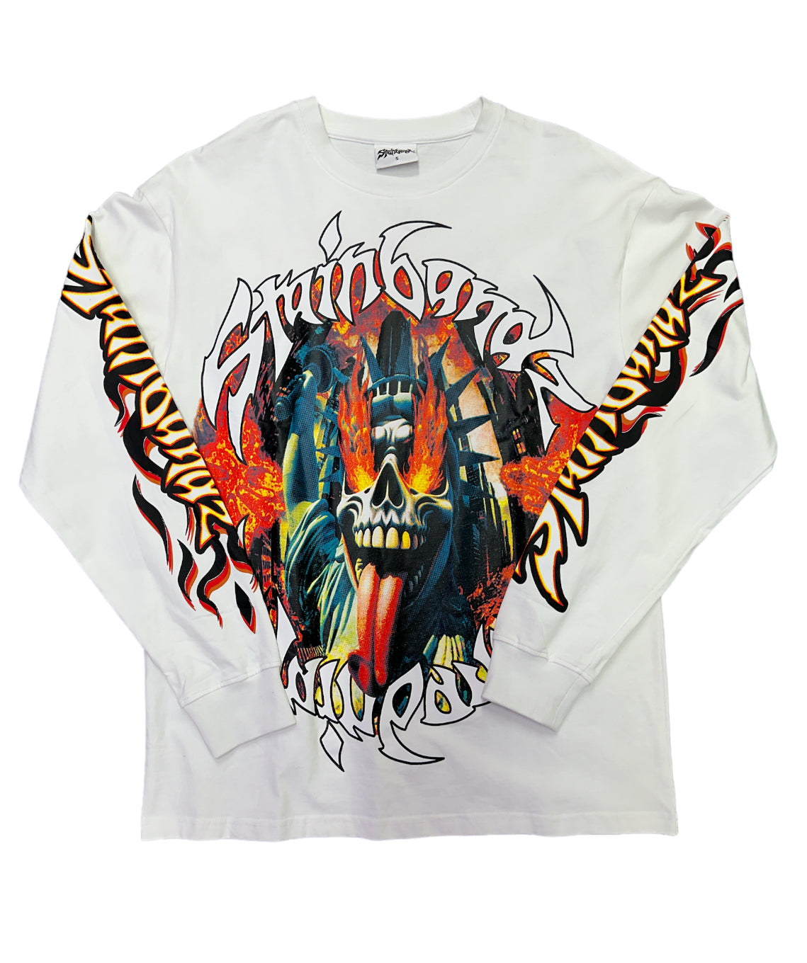 SB Studios Stainbandz Long Sleeve White/Red
