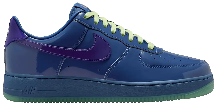 NIKE AIR FORCE 1 LOW QS PATENT 'MYSTIC NAVY'