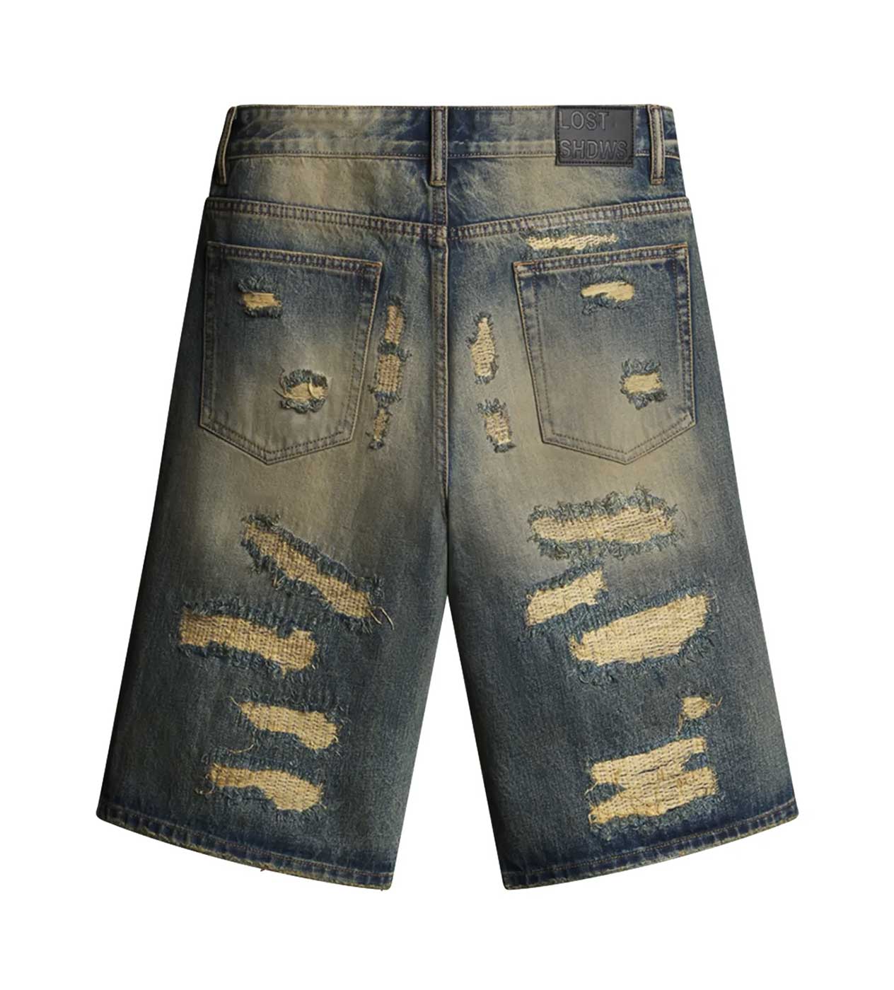 Lost SHDWS DSTRY DENIM SHORT "Blue/Black"