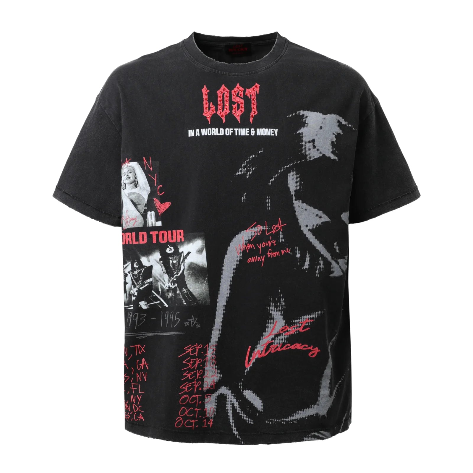 Lost Intricacy "Broken Hearts" Black T-Shirt