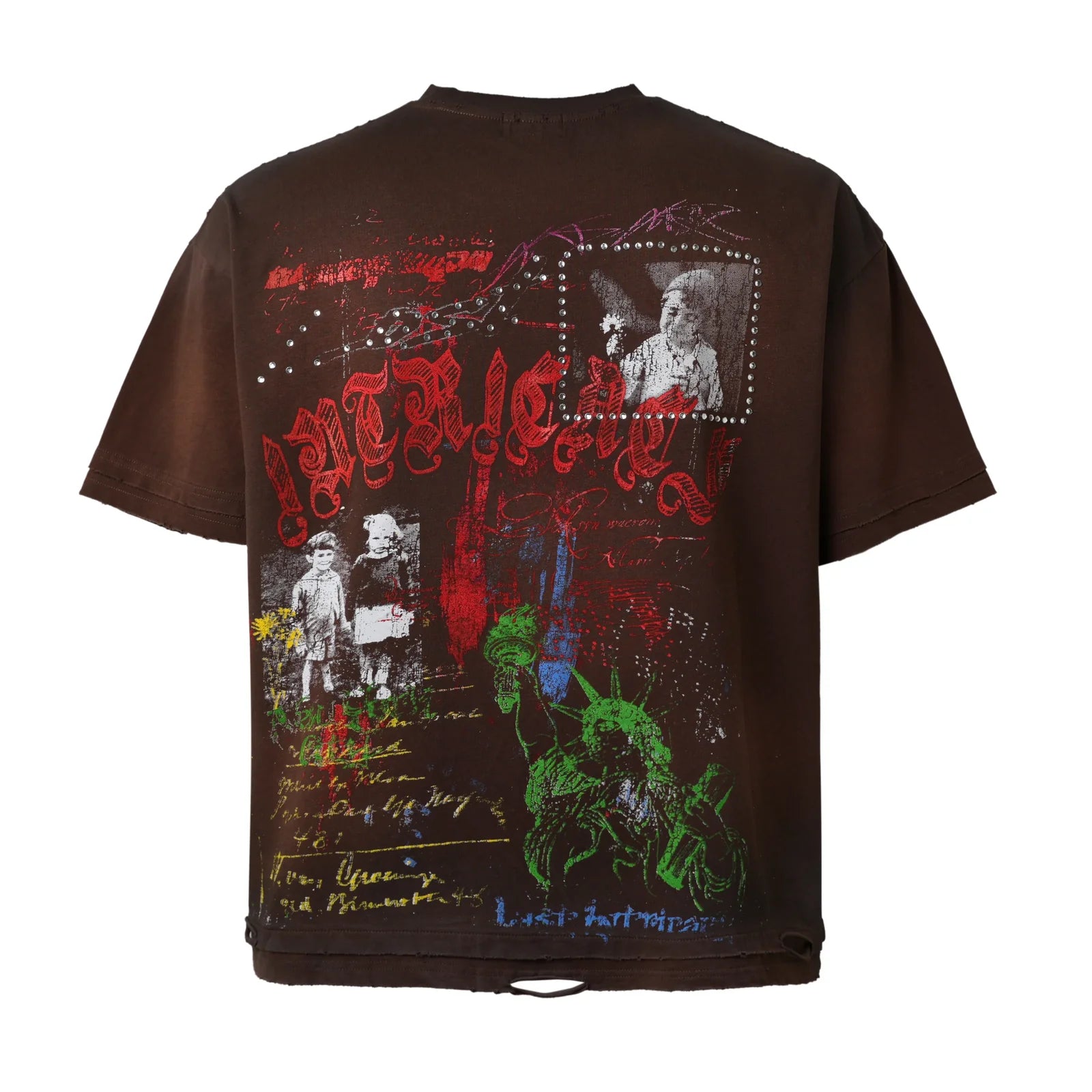 Lost Intricacy "Decay Archive" Brown T-Shirt