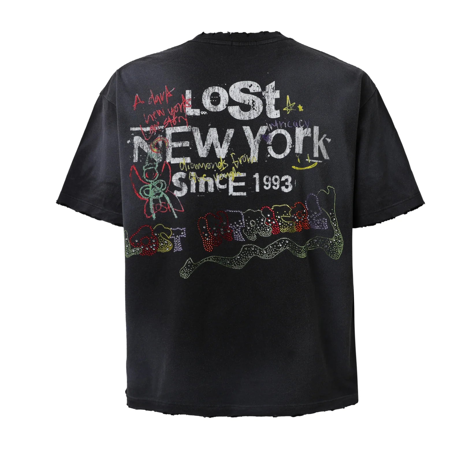 Lost Intricacy "Smoking Saint" Black T-Shirt