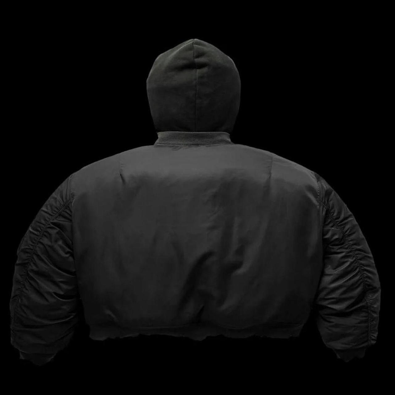 GV Gallery "Hooded Bomber" Black Jacket
