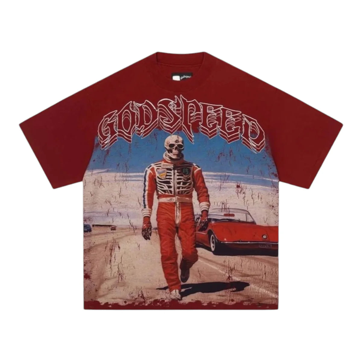 Godspeed "F1 Racer" T-Shirt Red