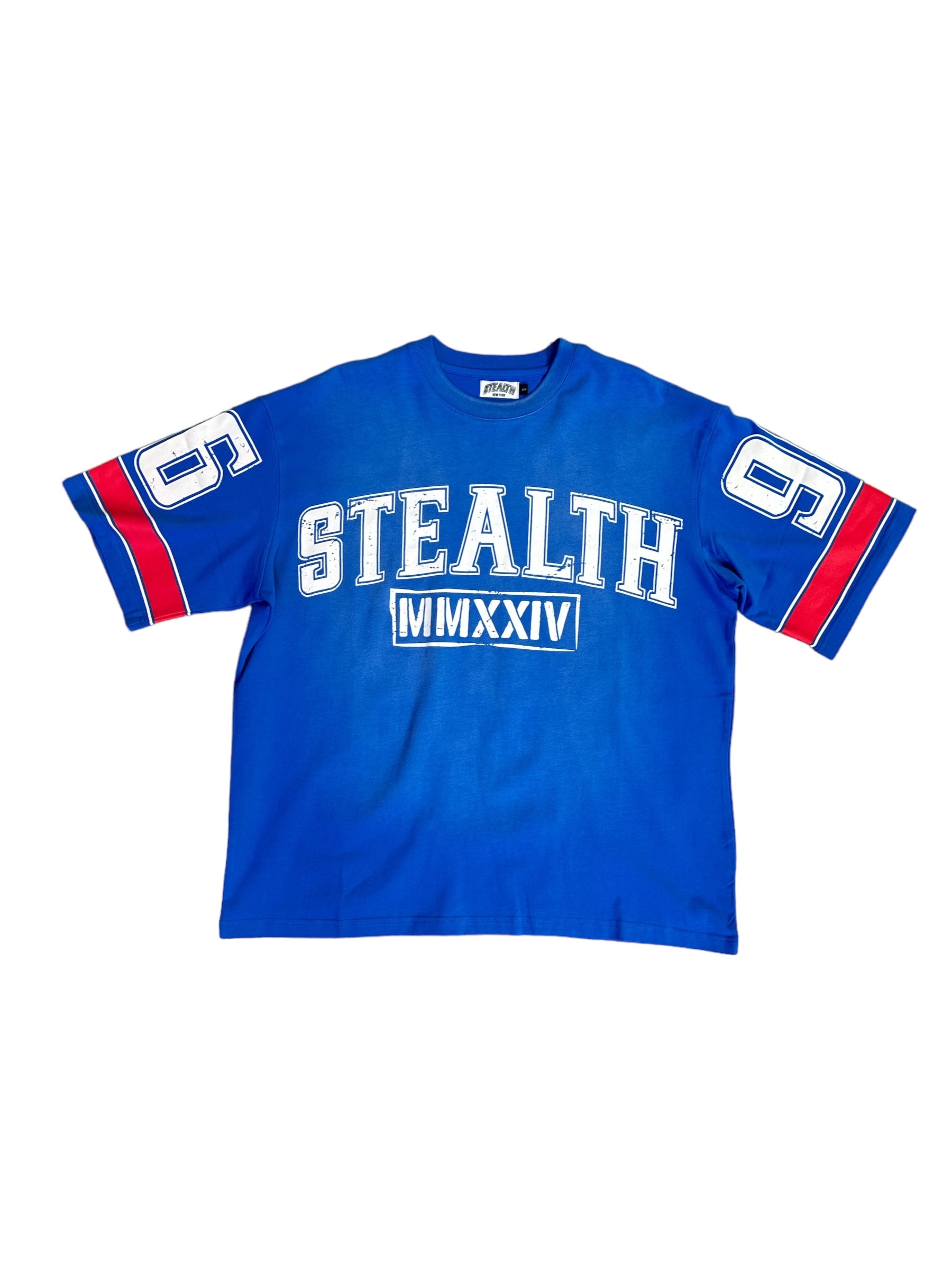 Stealth "Football 96" Blue T-Shirt