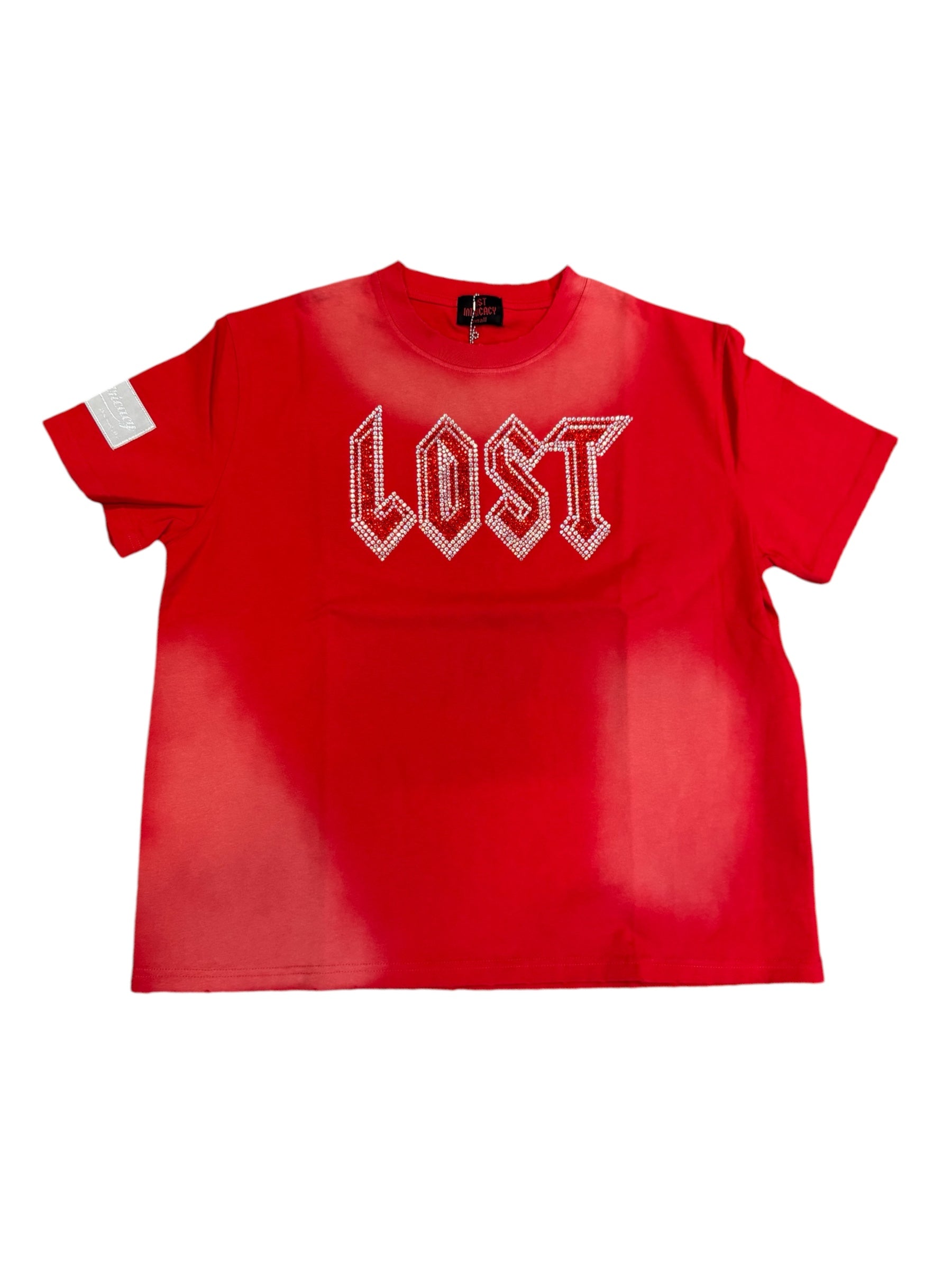 Lost Intricacy "Red Rhinestone" T-Shirt