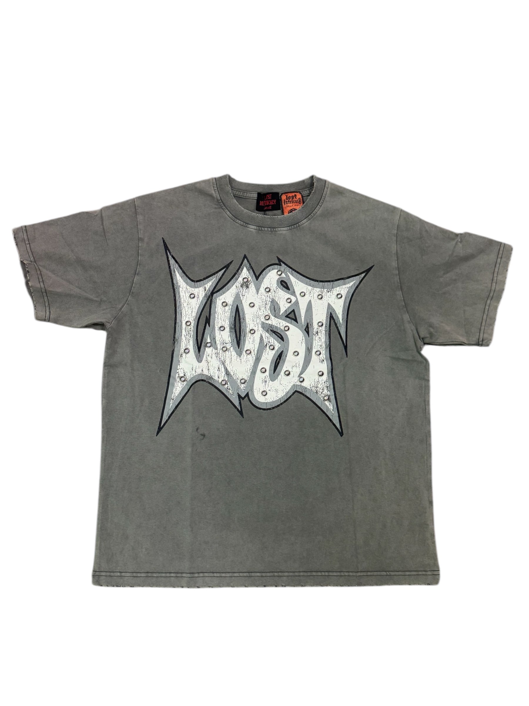 Lost Intricacy "Outline" Grey T-Shirt