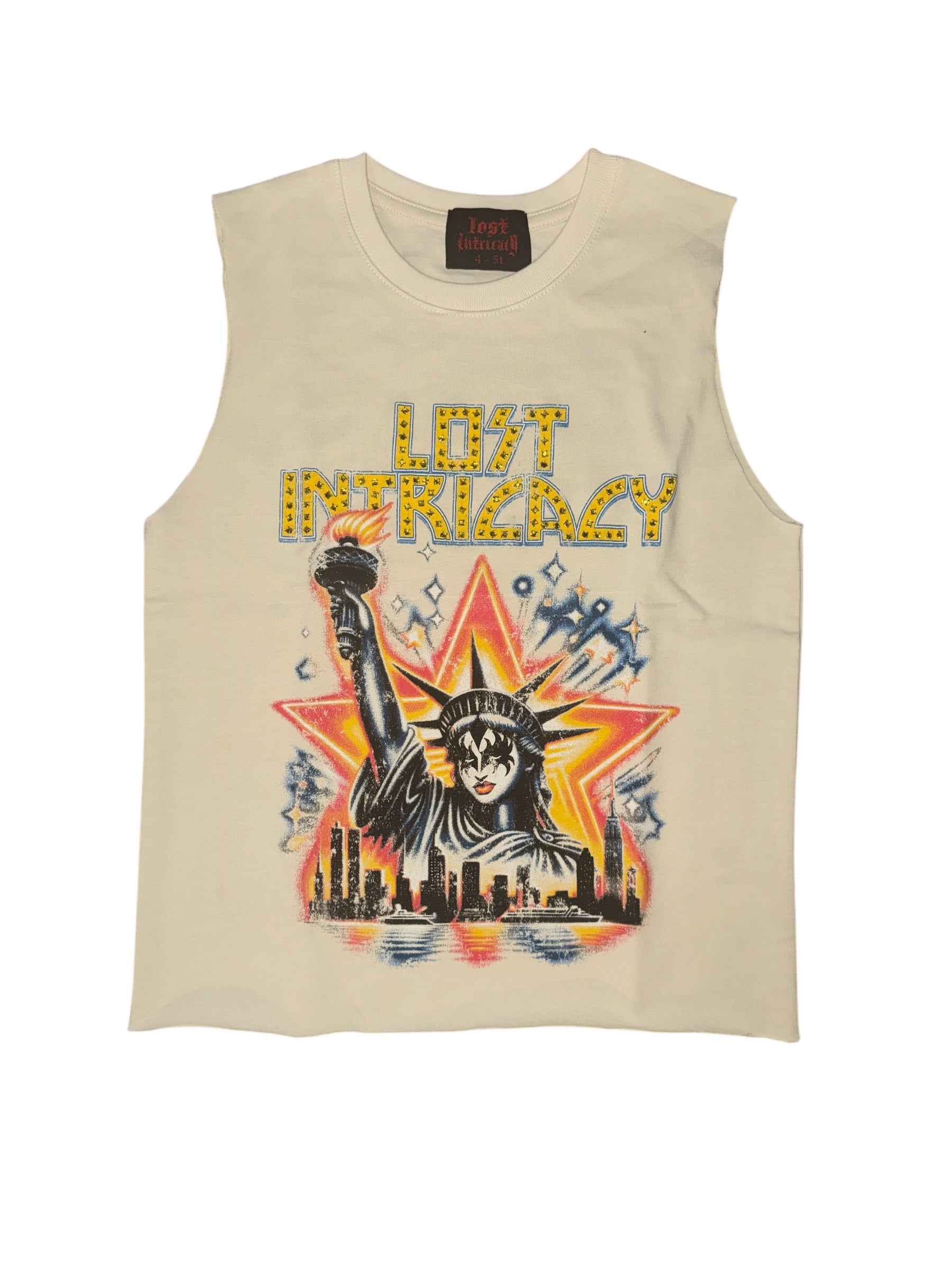 Kids Lost Intricacy "Kiss Liberty" Sleeveless T-Shirt