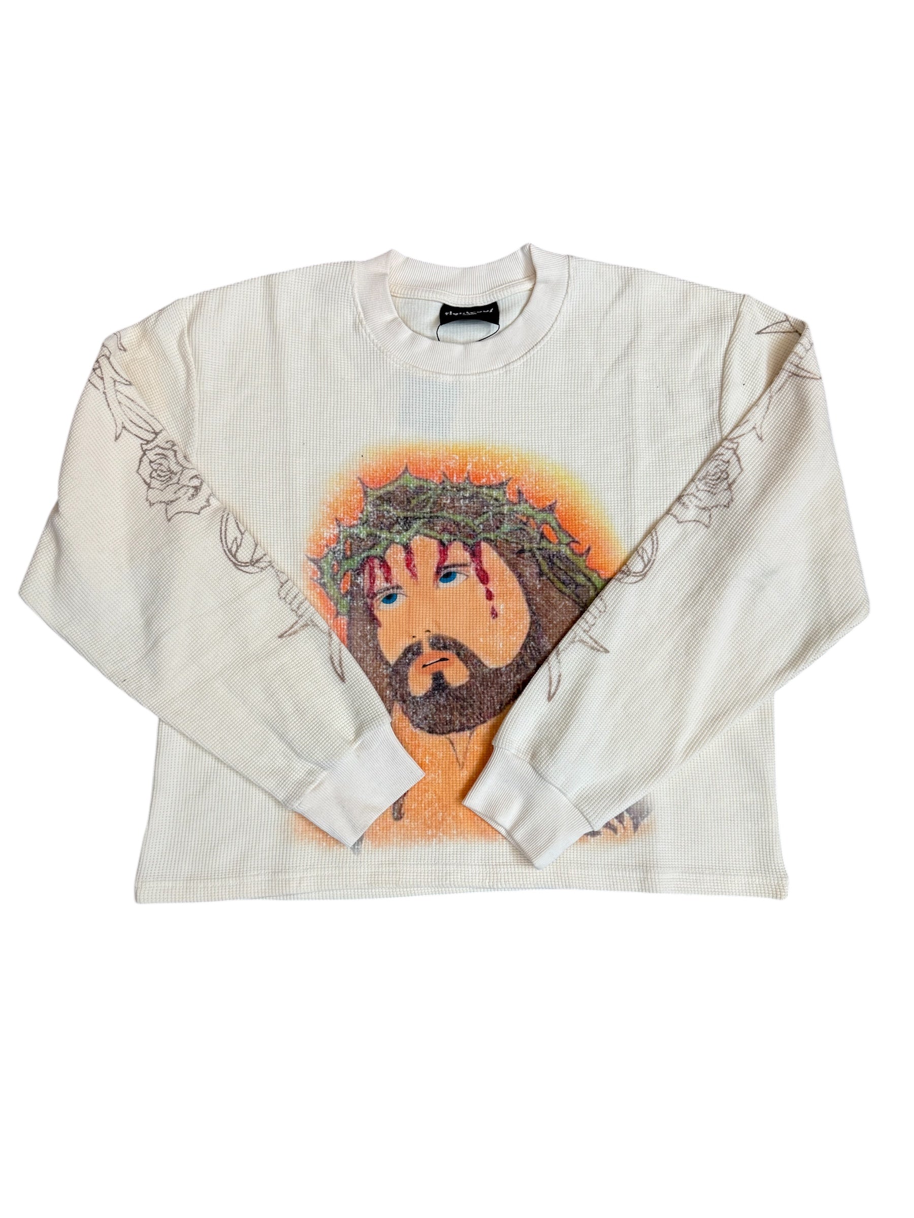 We Are Righteous "Savior" Thermal Crewneck