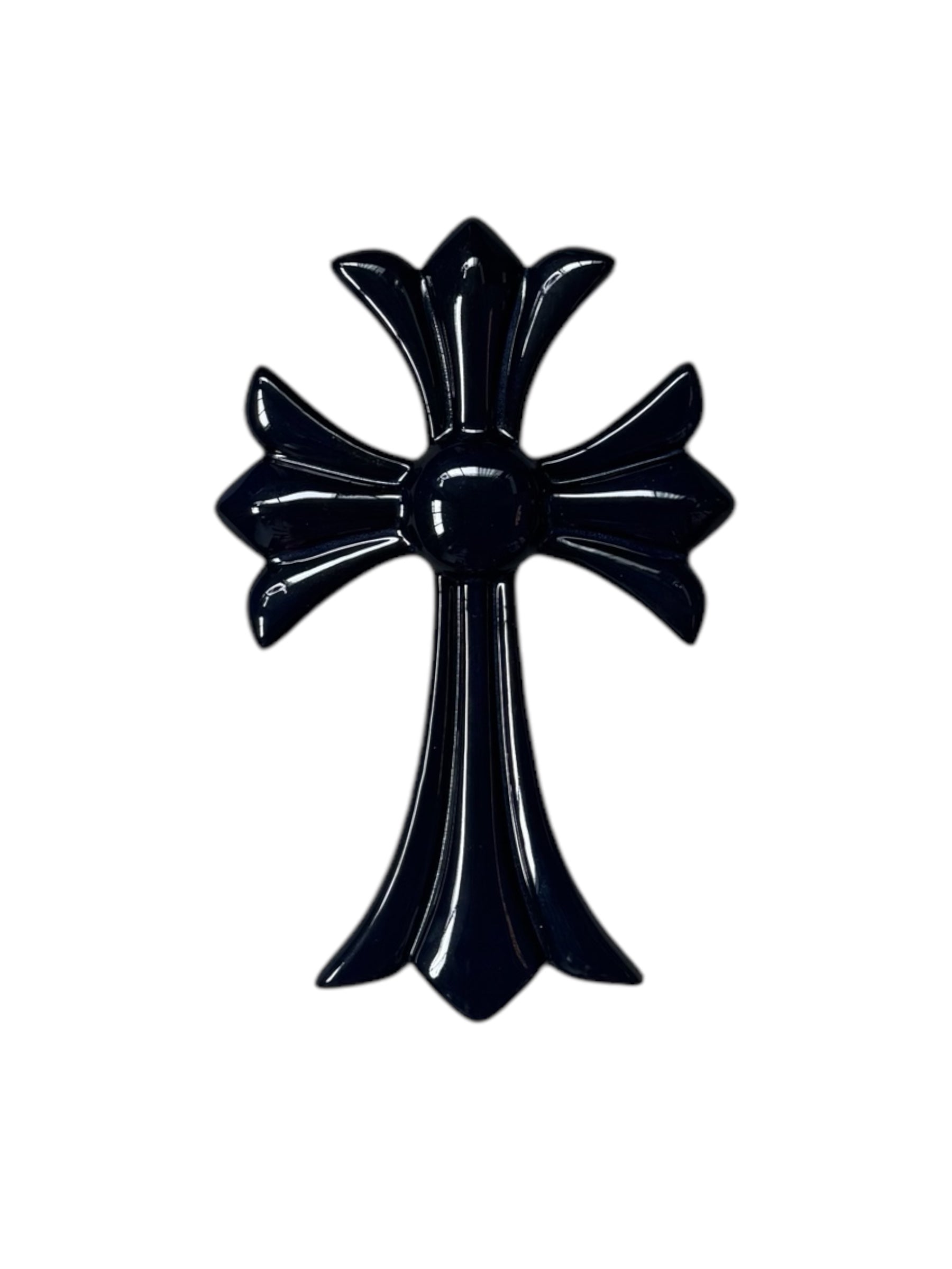 Brandon Thompson Ceramic Chrome Hearts Cross (Black)