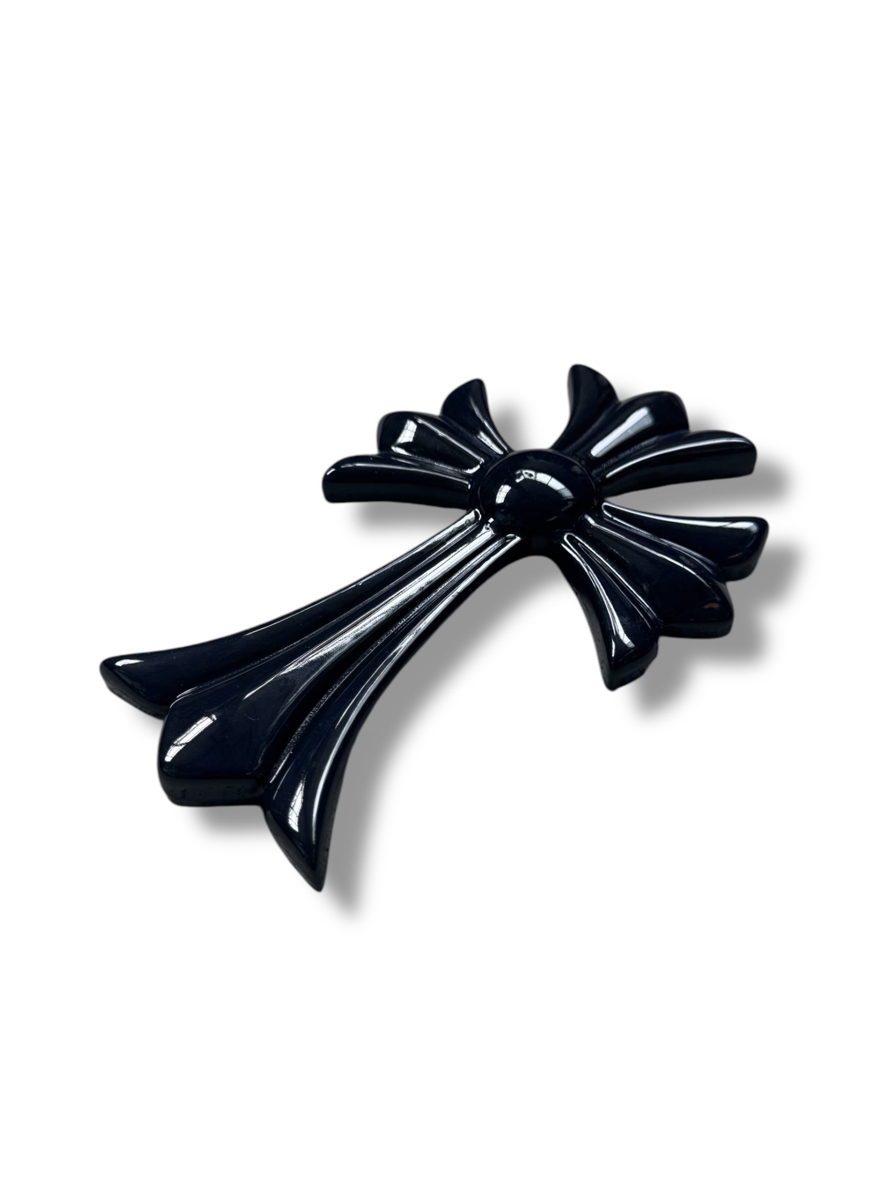 Brandon Thompson Ceramic Chrome Hearts Cross (Black)