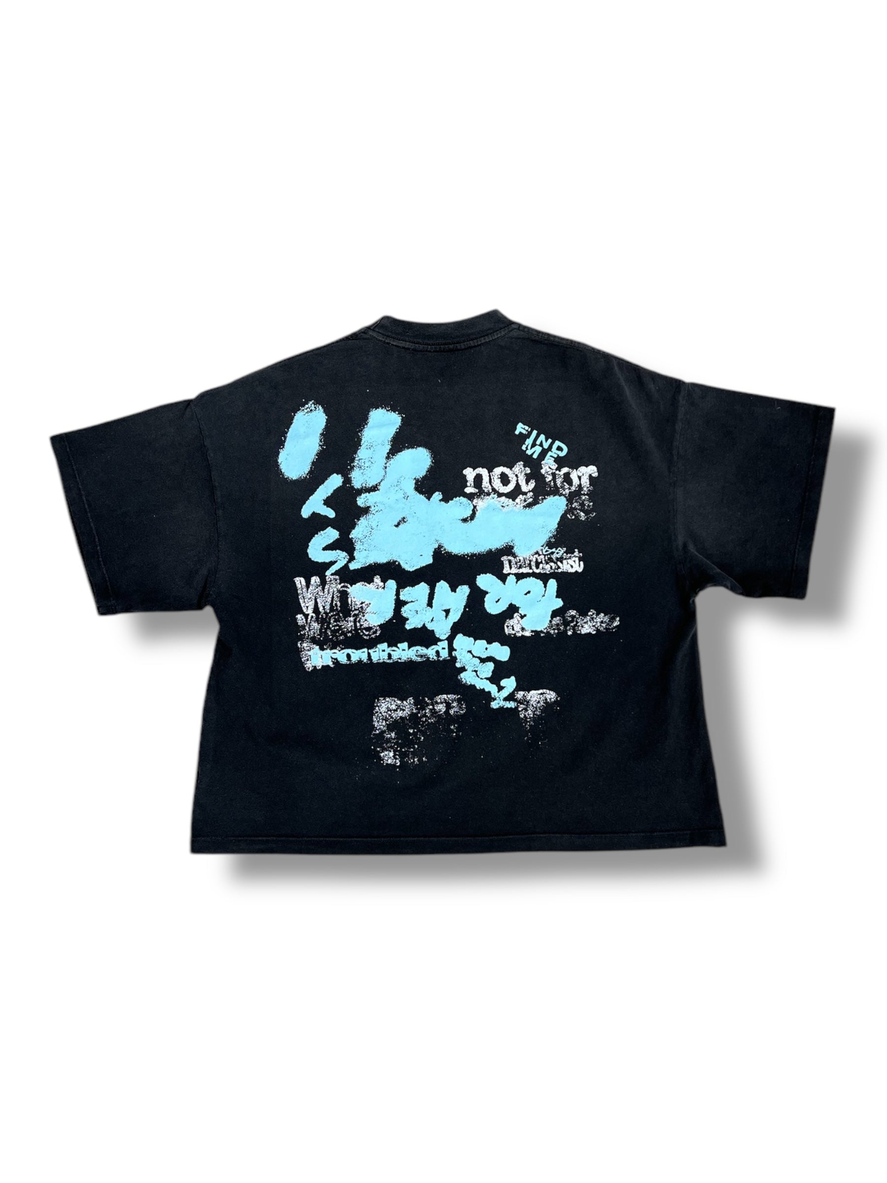 Troubled Humans "Find Me" Black T-Shirt