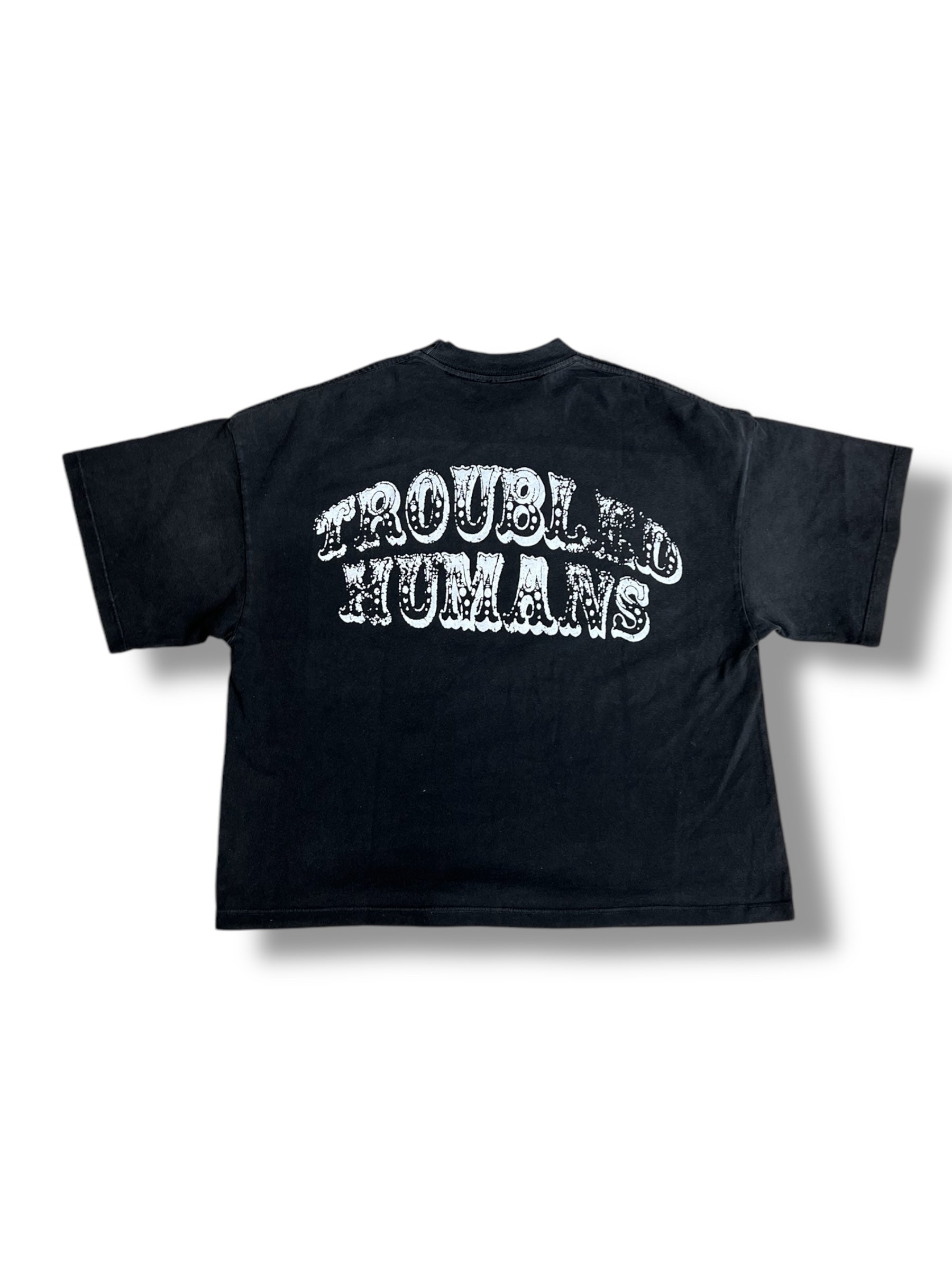 Troubled Humans "Circus Show" Black T-Shirt