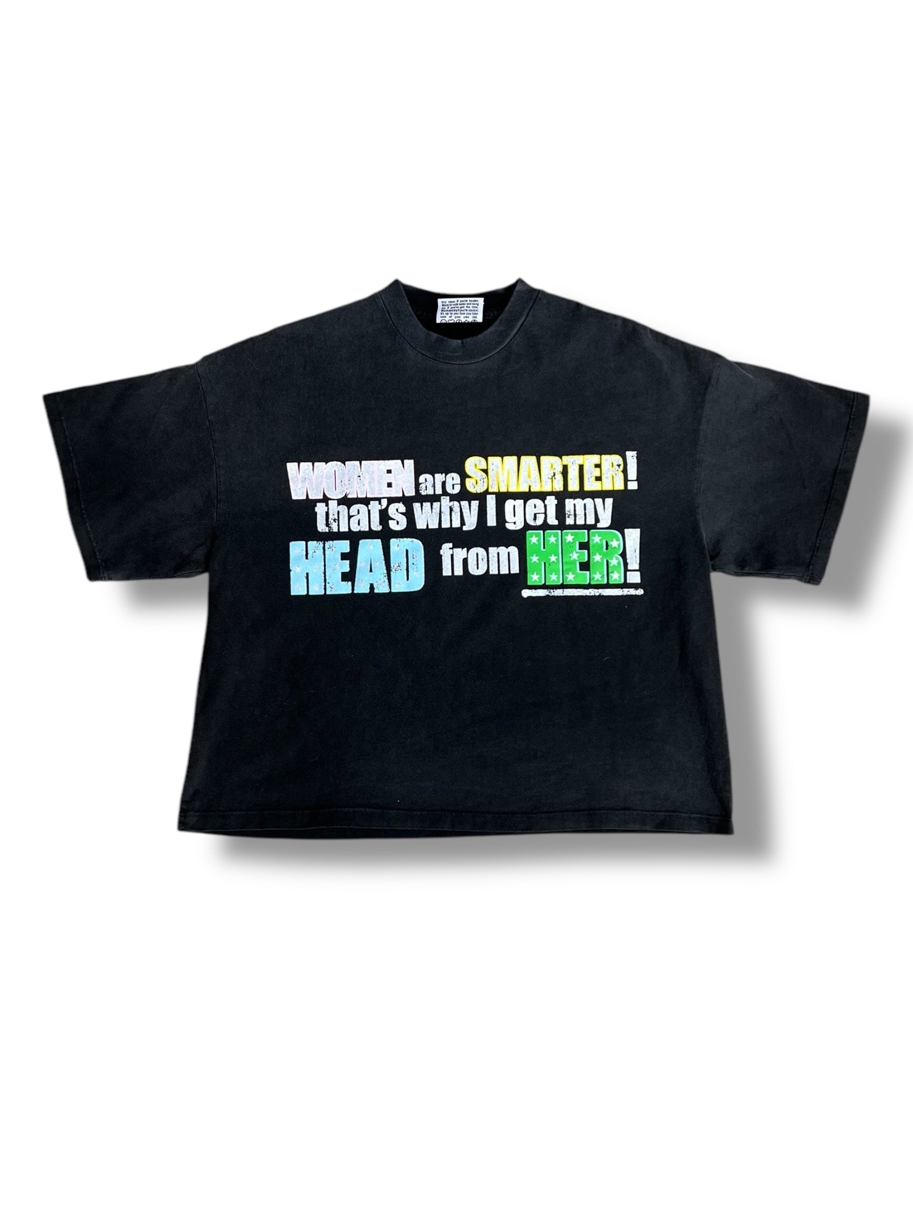 Troubled Humans "Head" Black T-Shirt