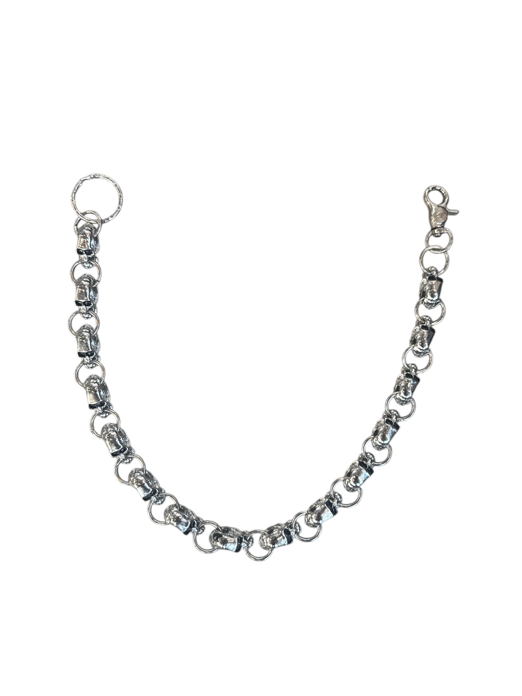 Wallet Chain "Silver Skull ALT"