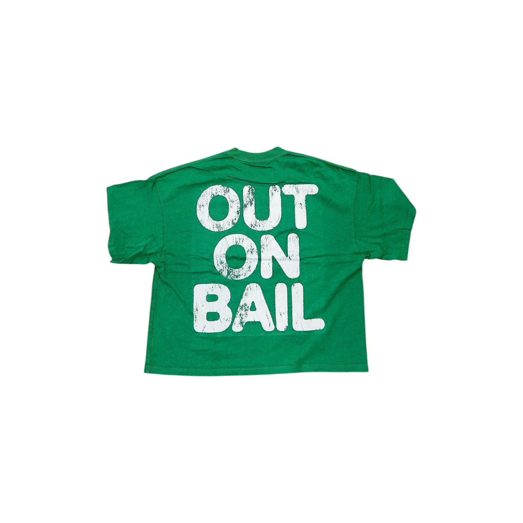 Troubled Humans "Out On Bail" (Green) T-Shirt