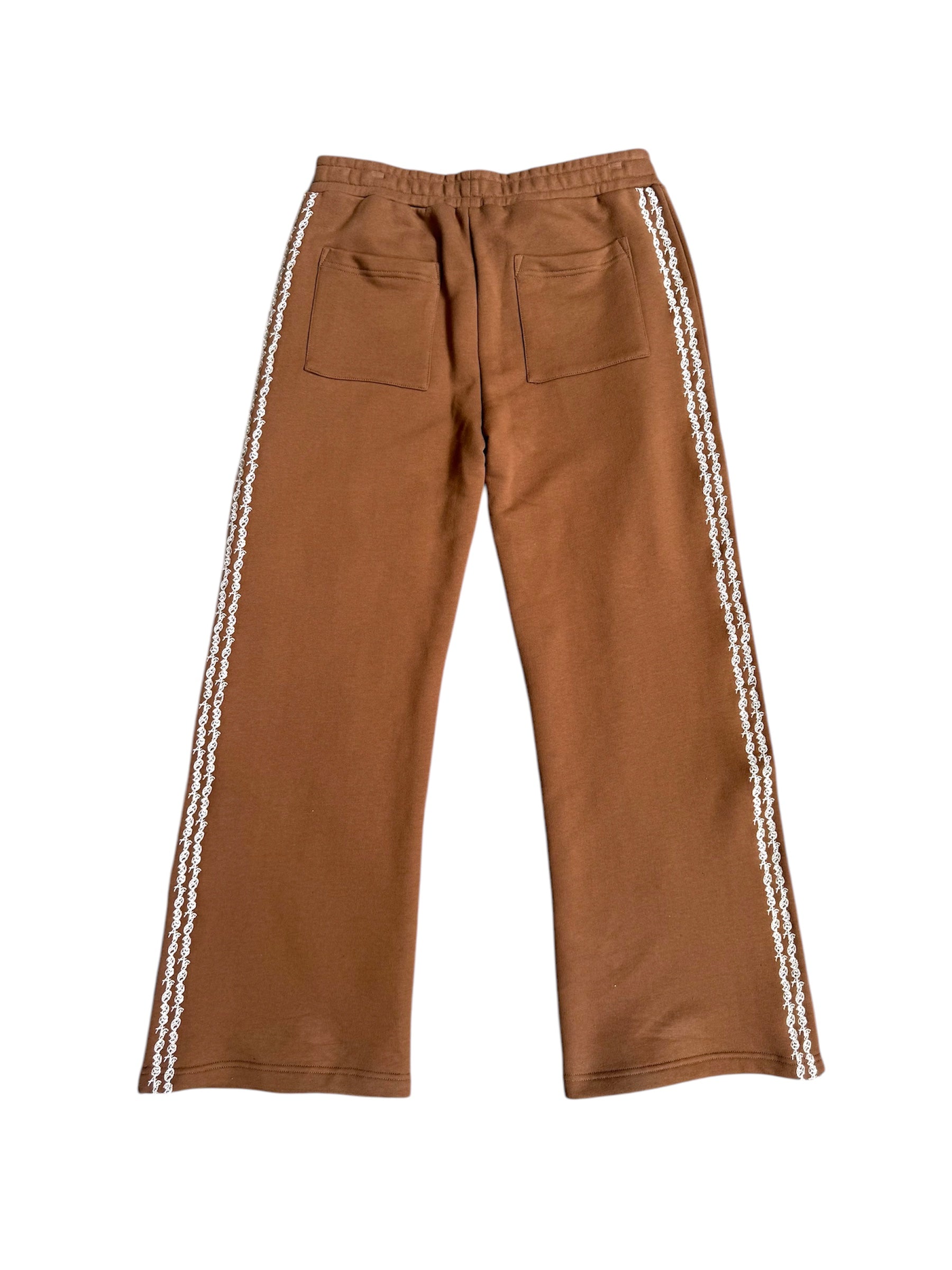 Able Garments "Chain Link"  Sweatpants (Brown)