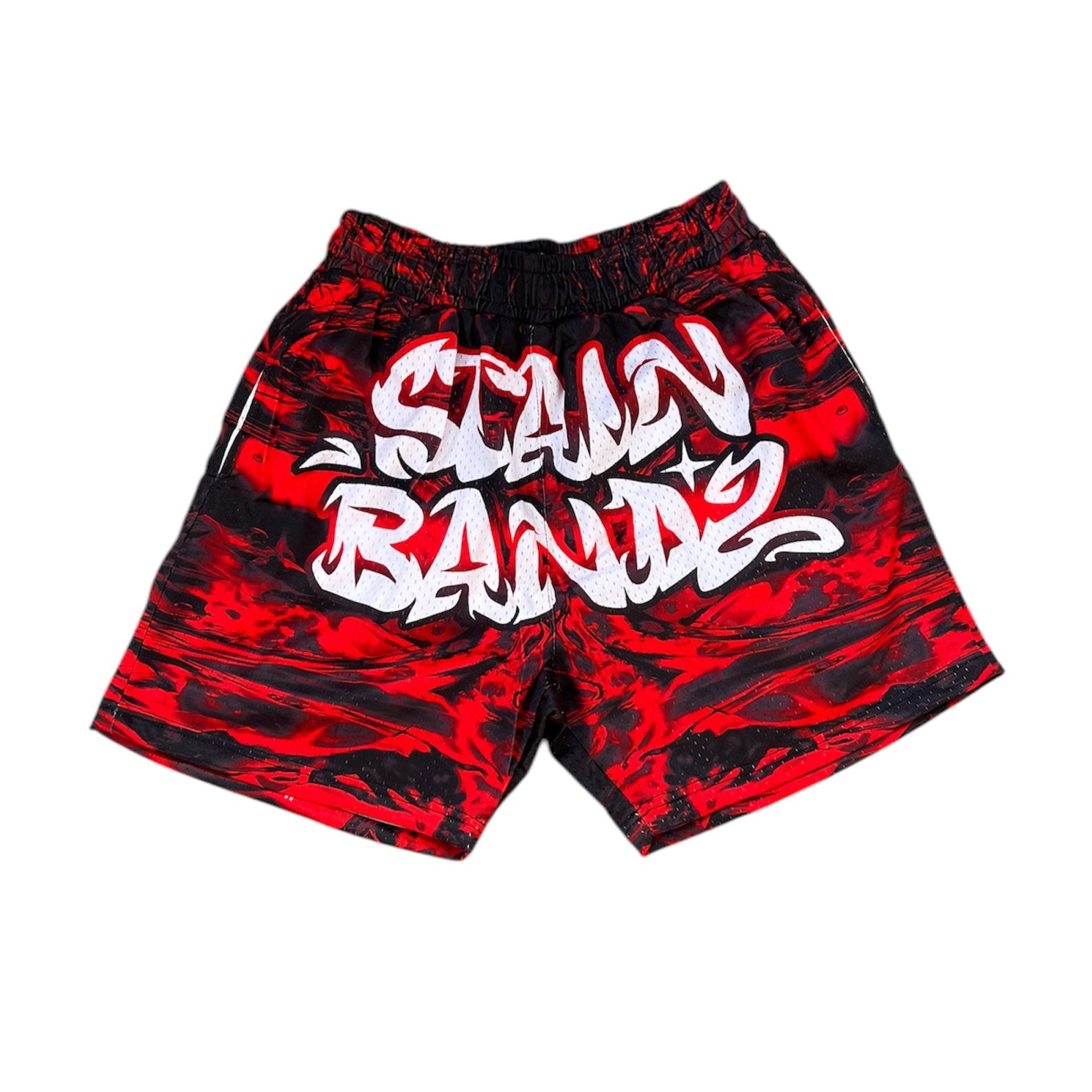 SB Studios V2 Red/Black Mesh Shorts