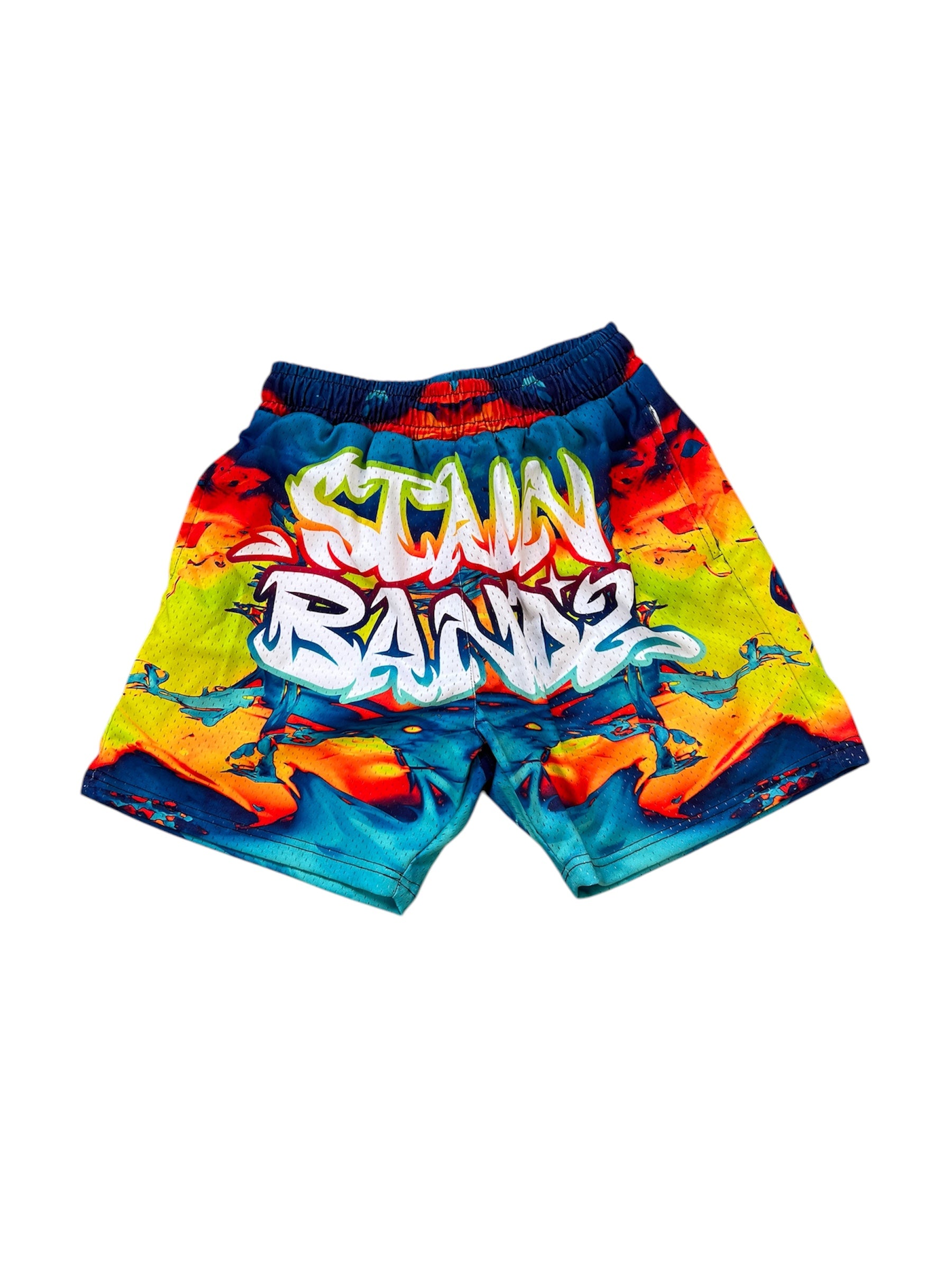 SB Studios V2 Blue/Yellow Mesh Shorts