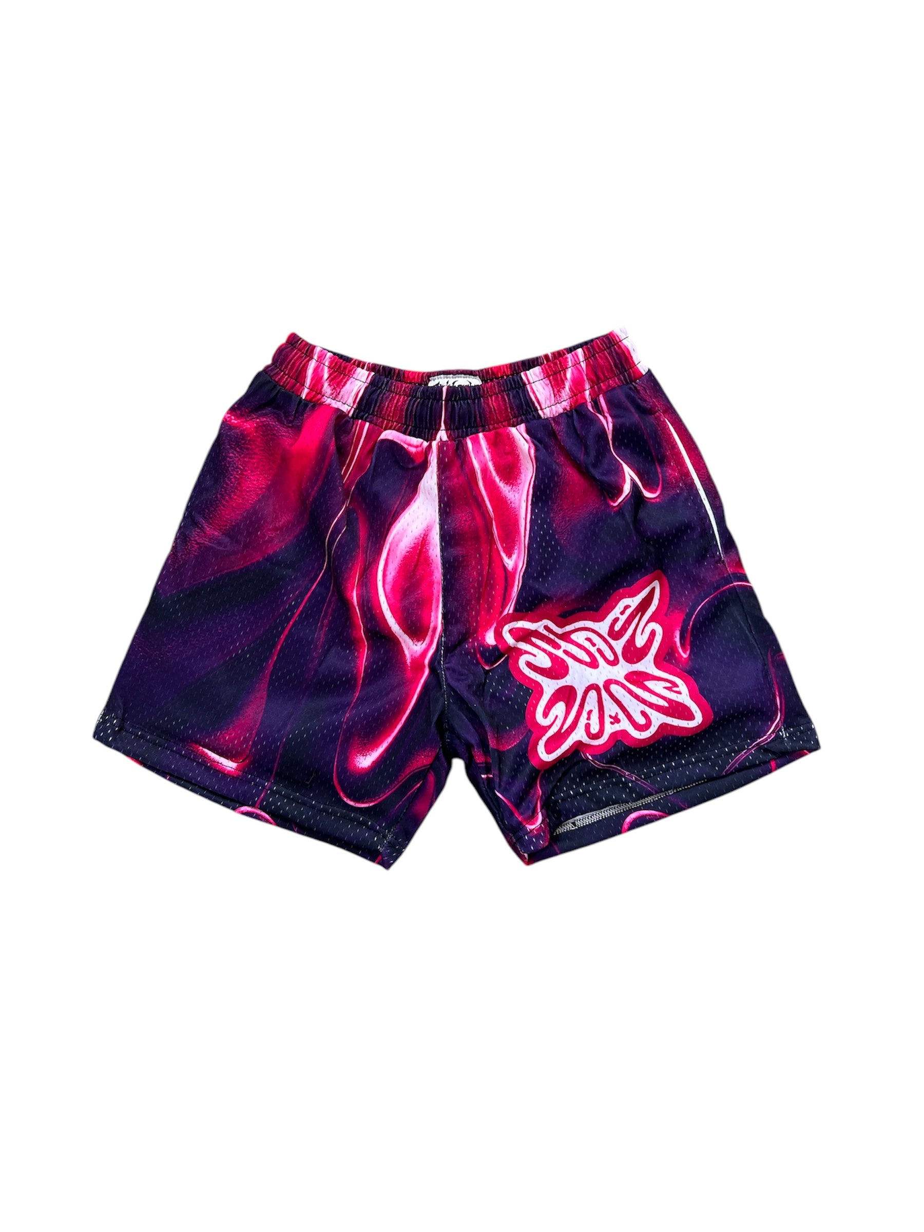 SB Studios Multicolor V4 Pink/Purple Mesh Shorts