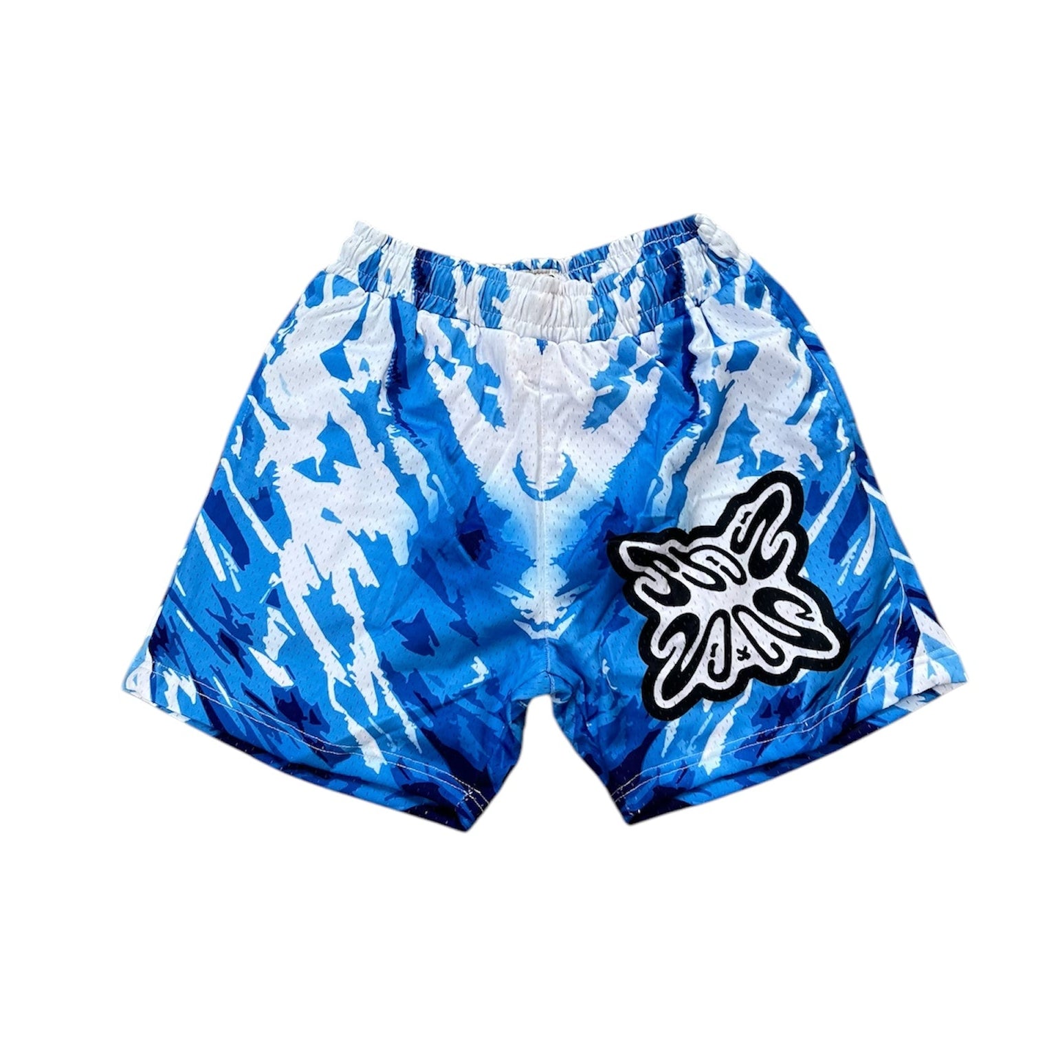 SB Studios Element V4 Blue/White Mesh Shorts