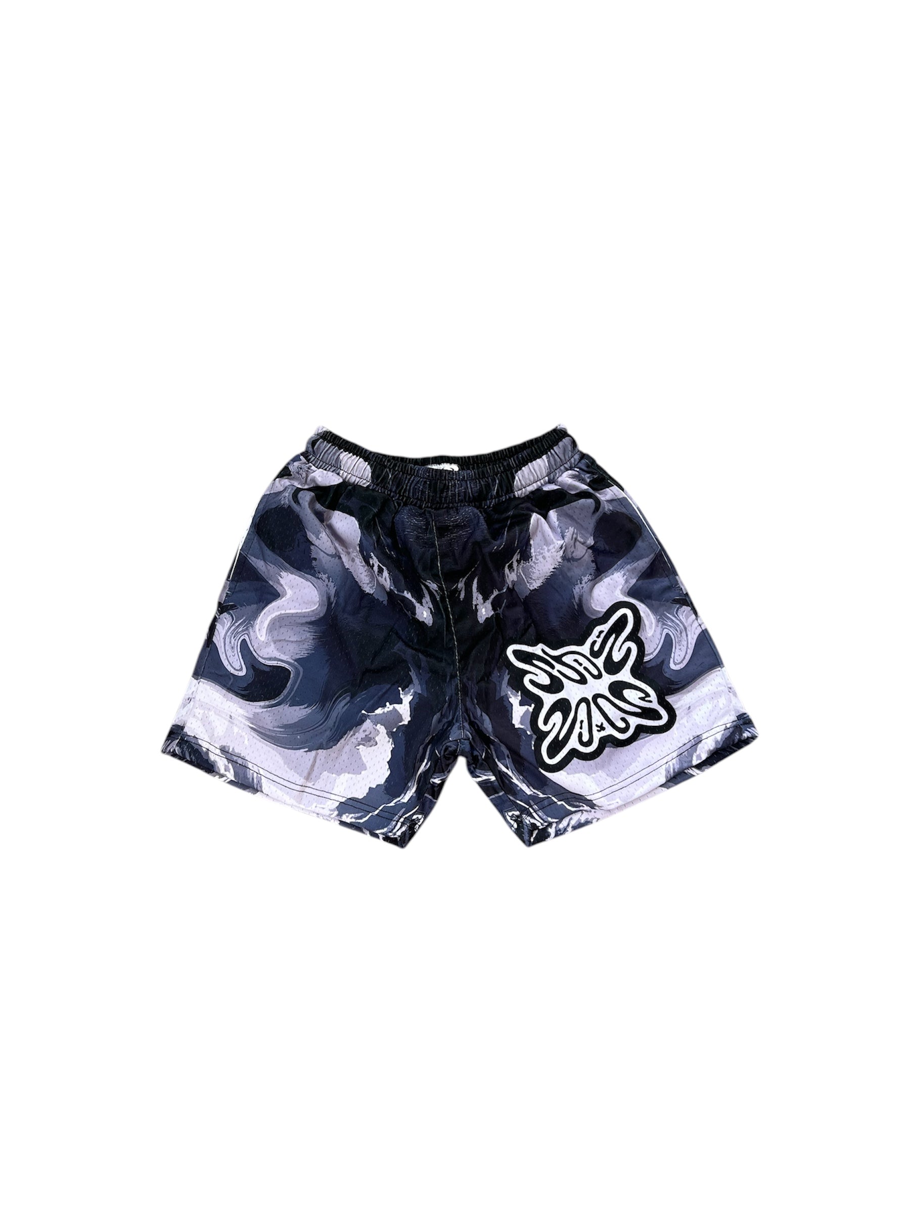 SB Studios Element V4 Charcoal/White Mesh Shorts
