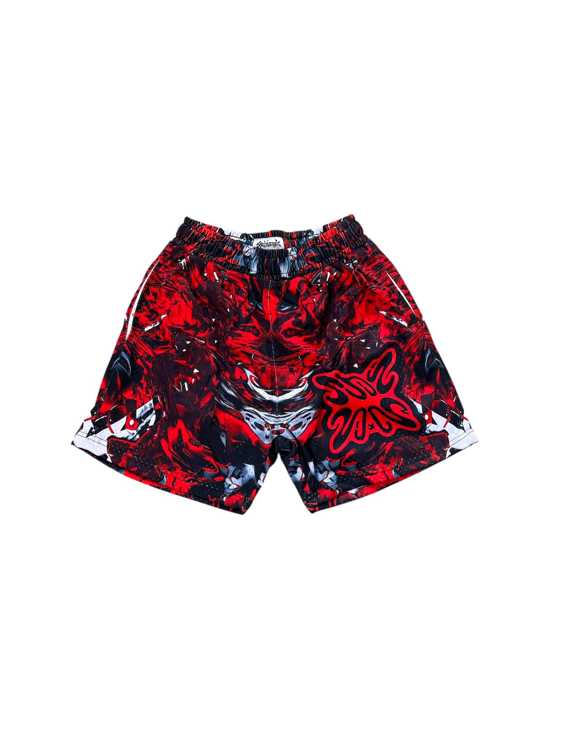 SB Studios Element V4 Red/Black Mesh Shorts