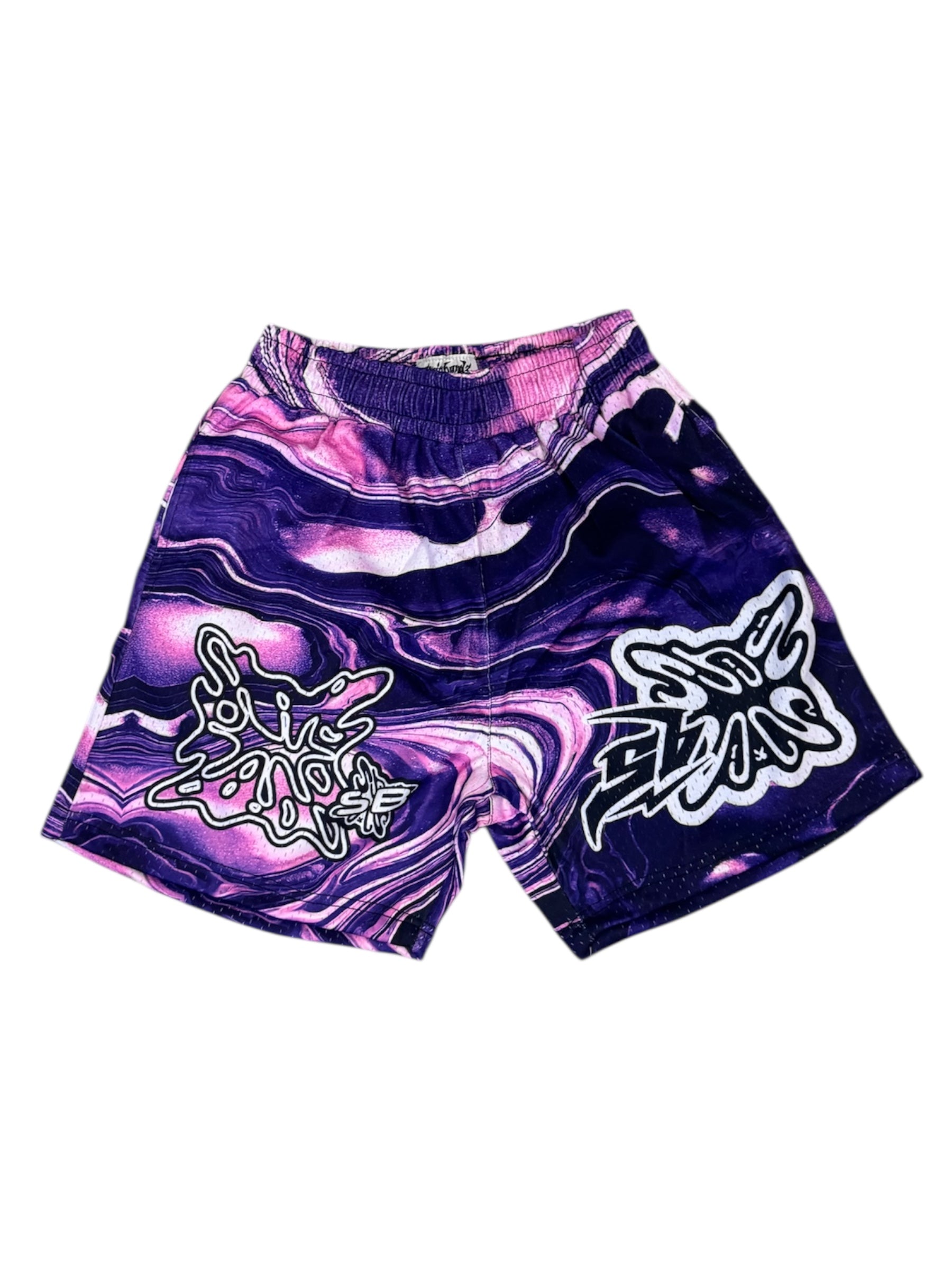 SB Studios "Aurora Purple" V4 Mesh Shorts