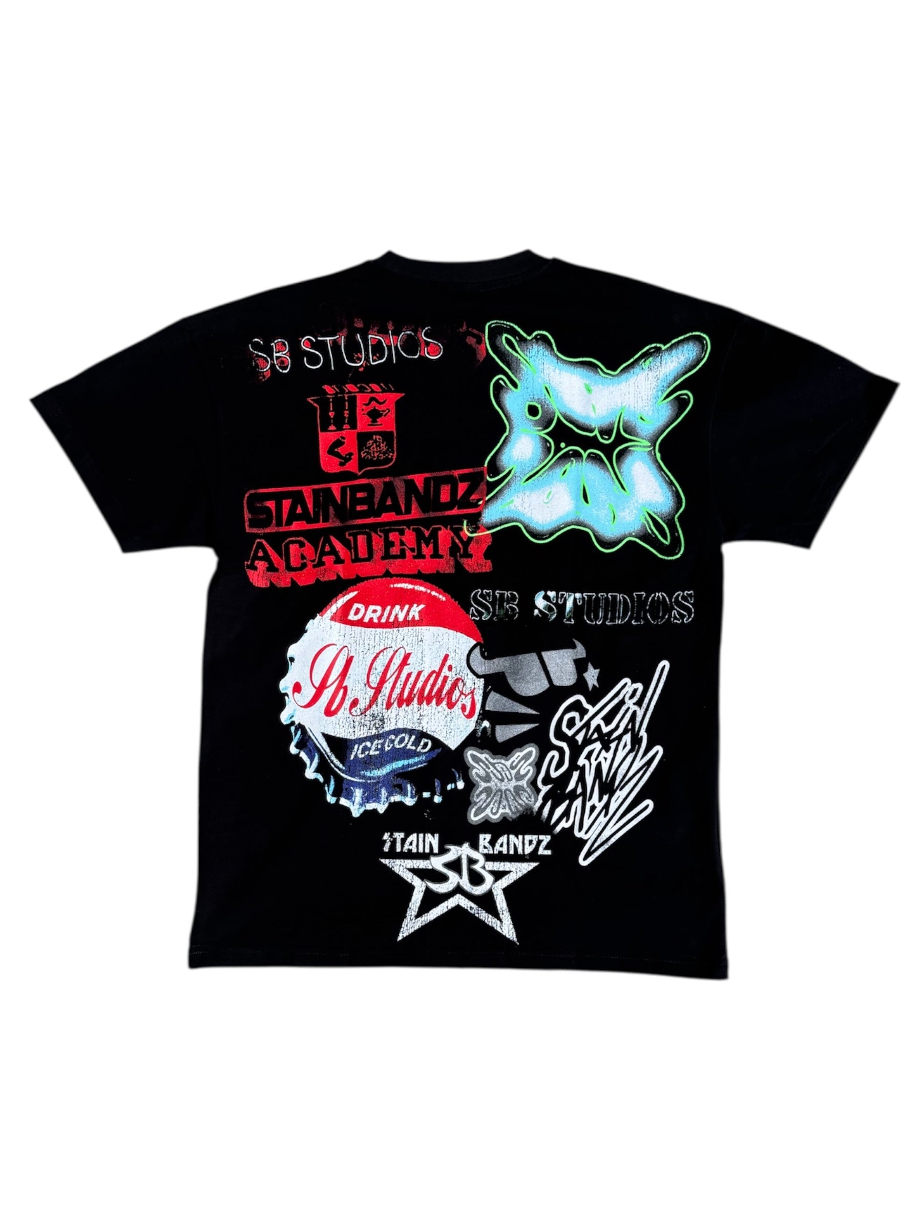 SB Studios "Stars" Black T-Shirt