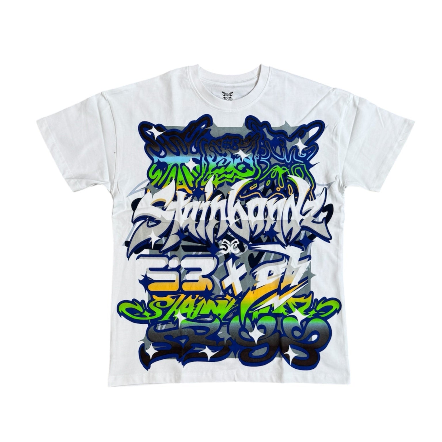 SB Studios "Logos" Blue/Green T-Shirt