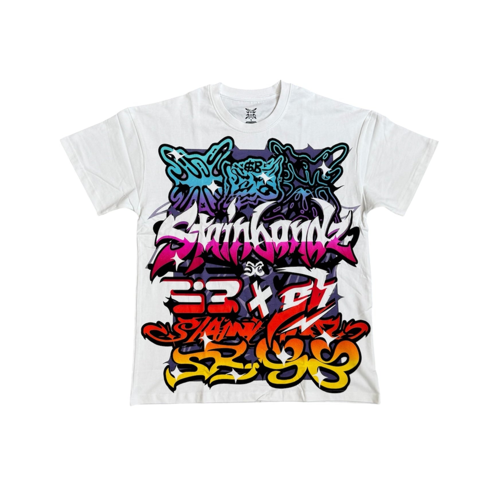 SB Studios "Logos" Blue/Purple/Red T-Shirt
