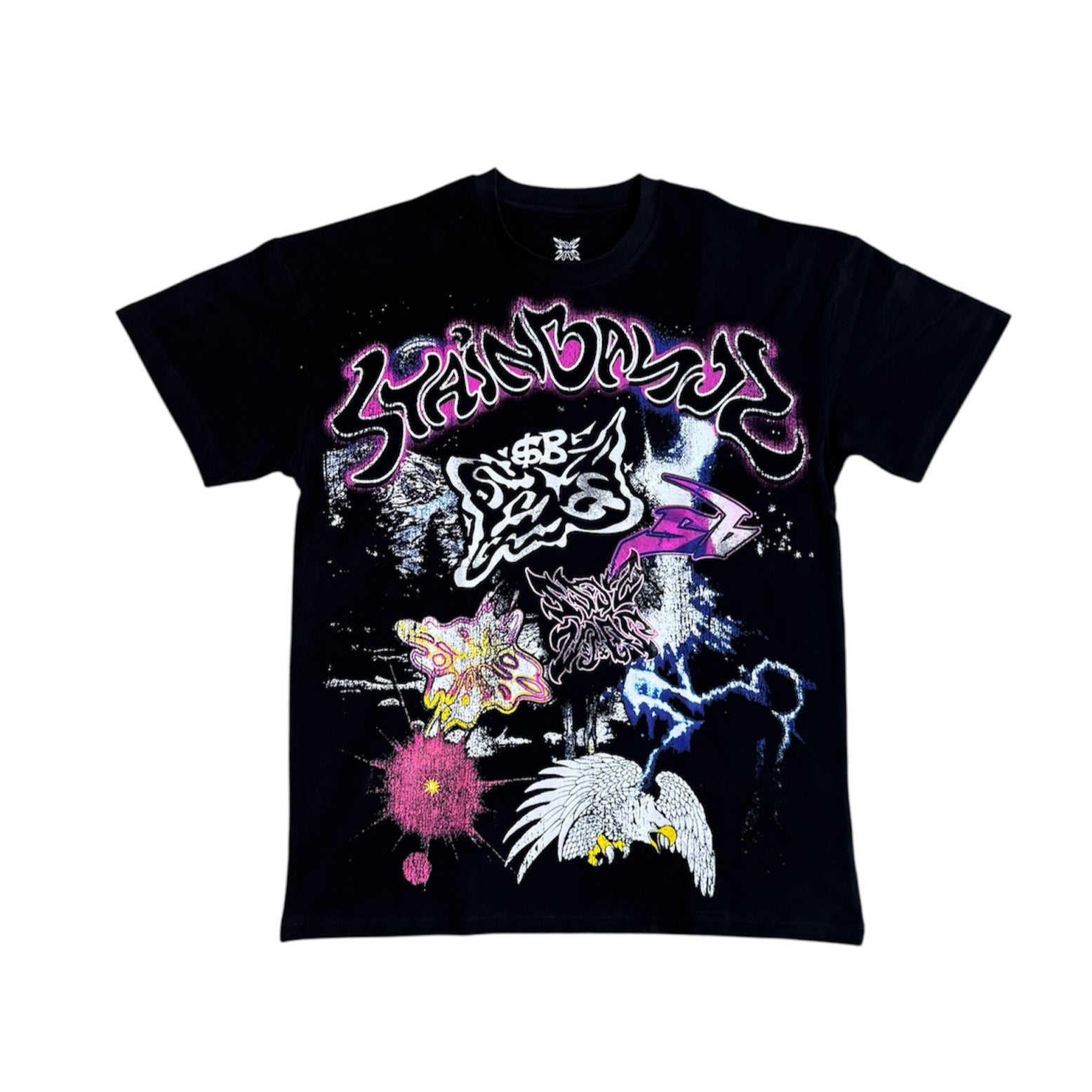 SB Studios "Aurora" Black T-Shirt