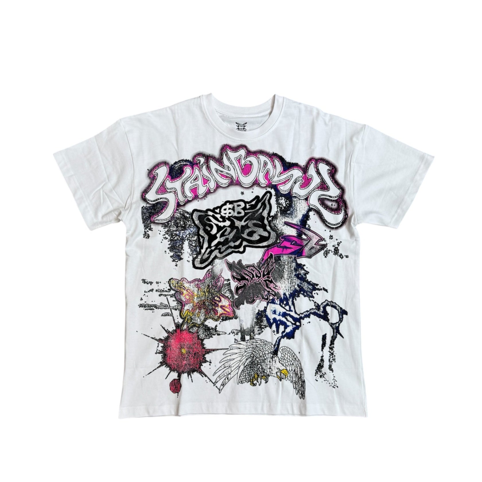 SB Studios "Aurora" White T-Shirt