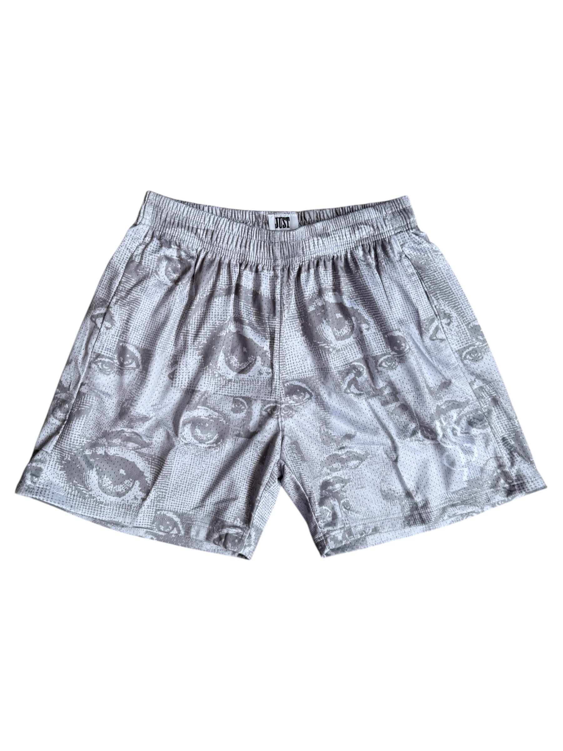 Just Pierre "White" Mesh Shorts