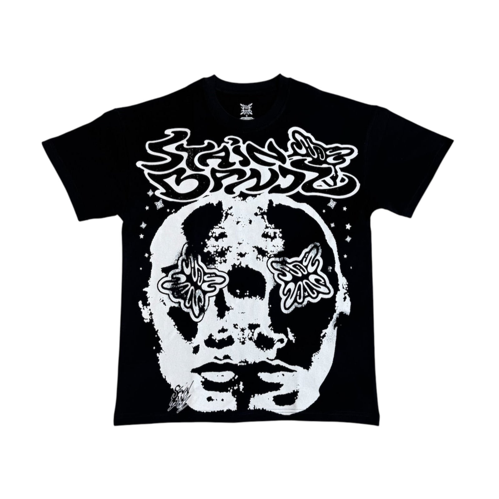 SB Studios Rhinestone Black T-Shirt