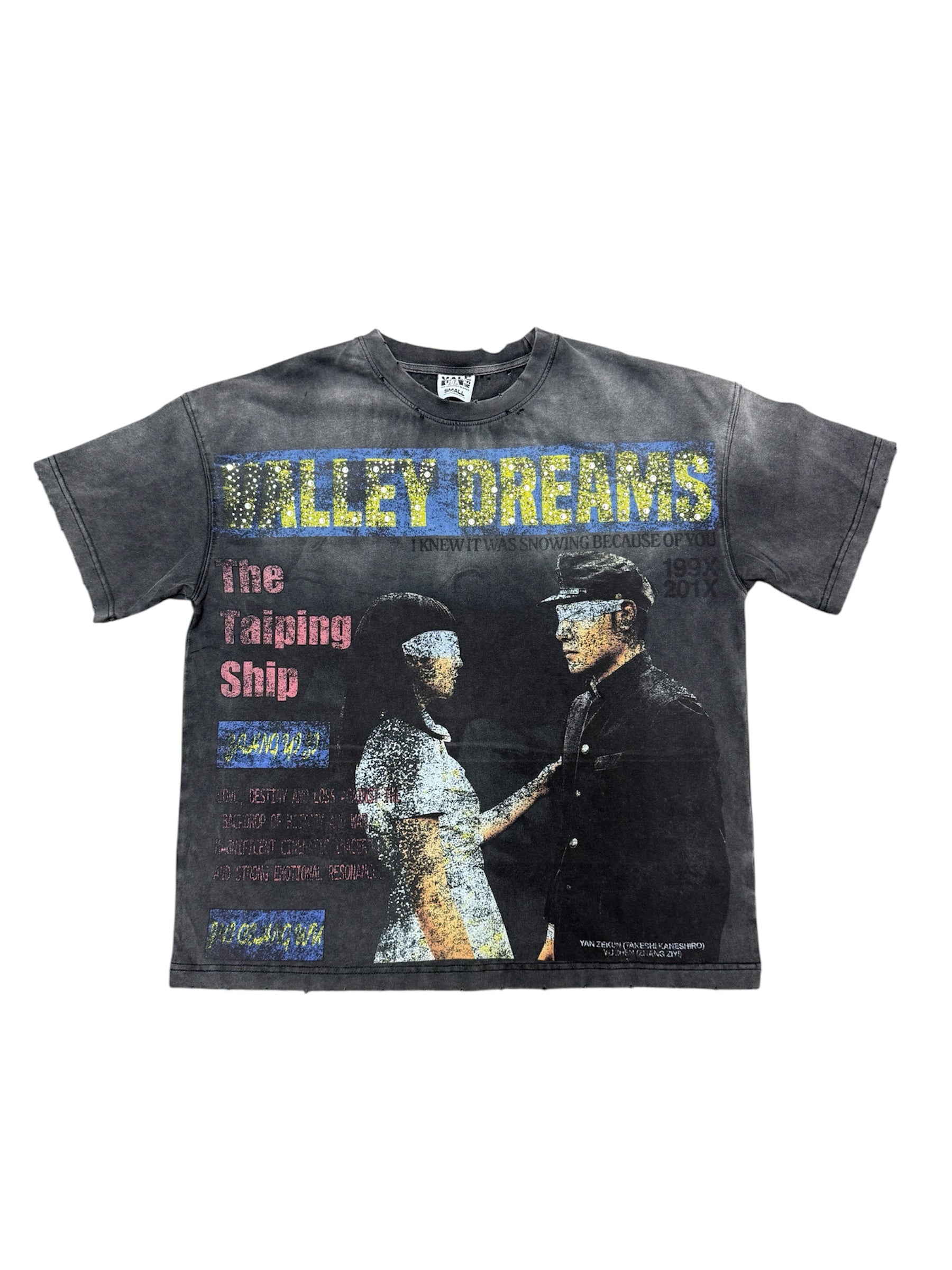 Vale "The Cross" Black Bling T-Shirt