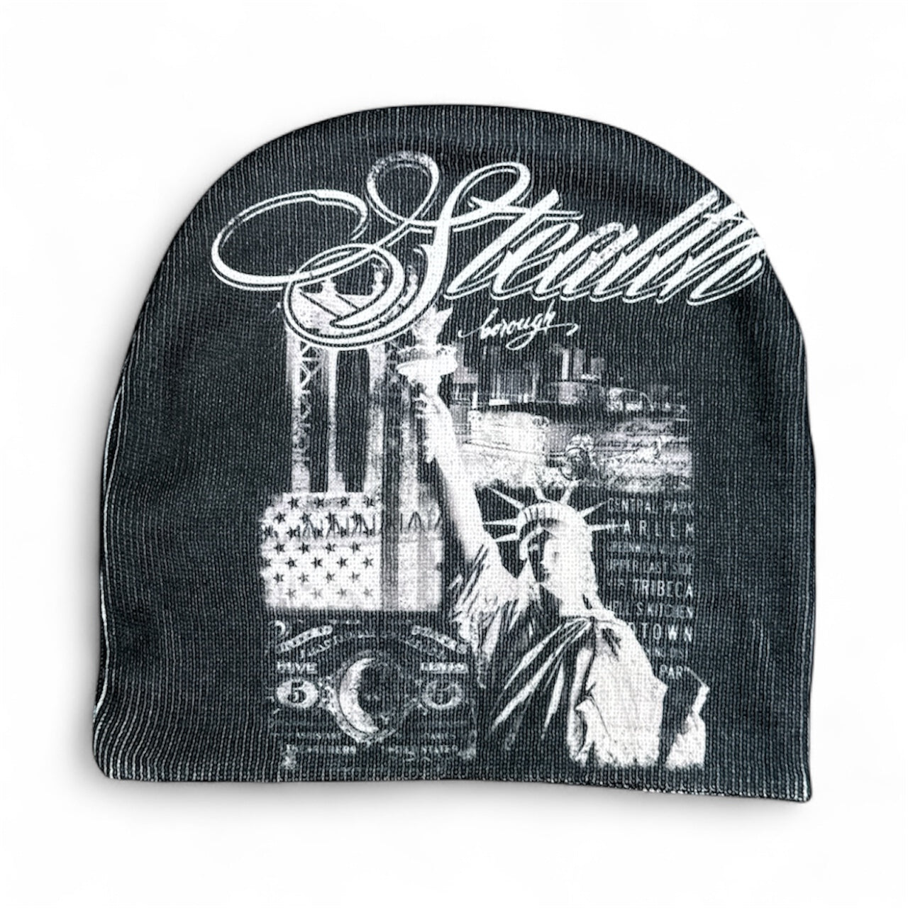 Stealth "Liberty" Inverted Black Beanie