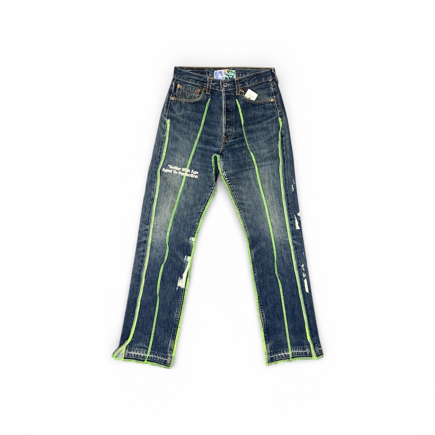 Better With Age "Altar Reconstructed" Darkwash Denim Jeans