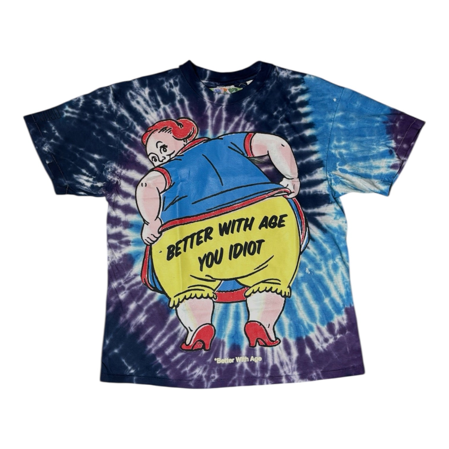 Better With Age "Idi*t" Tie-Dye T-Shirt