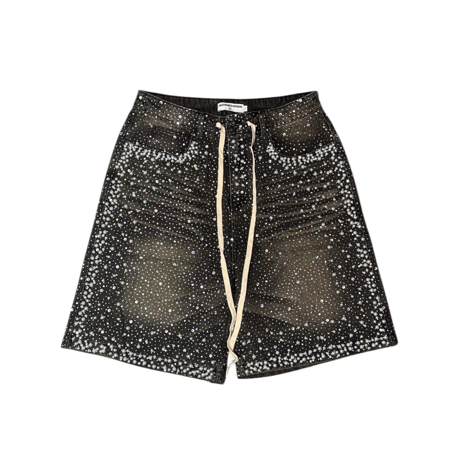 Vale "Rainstorm" Jean Shorts (Black)